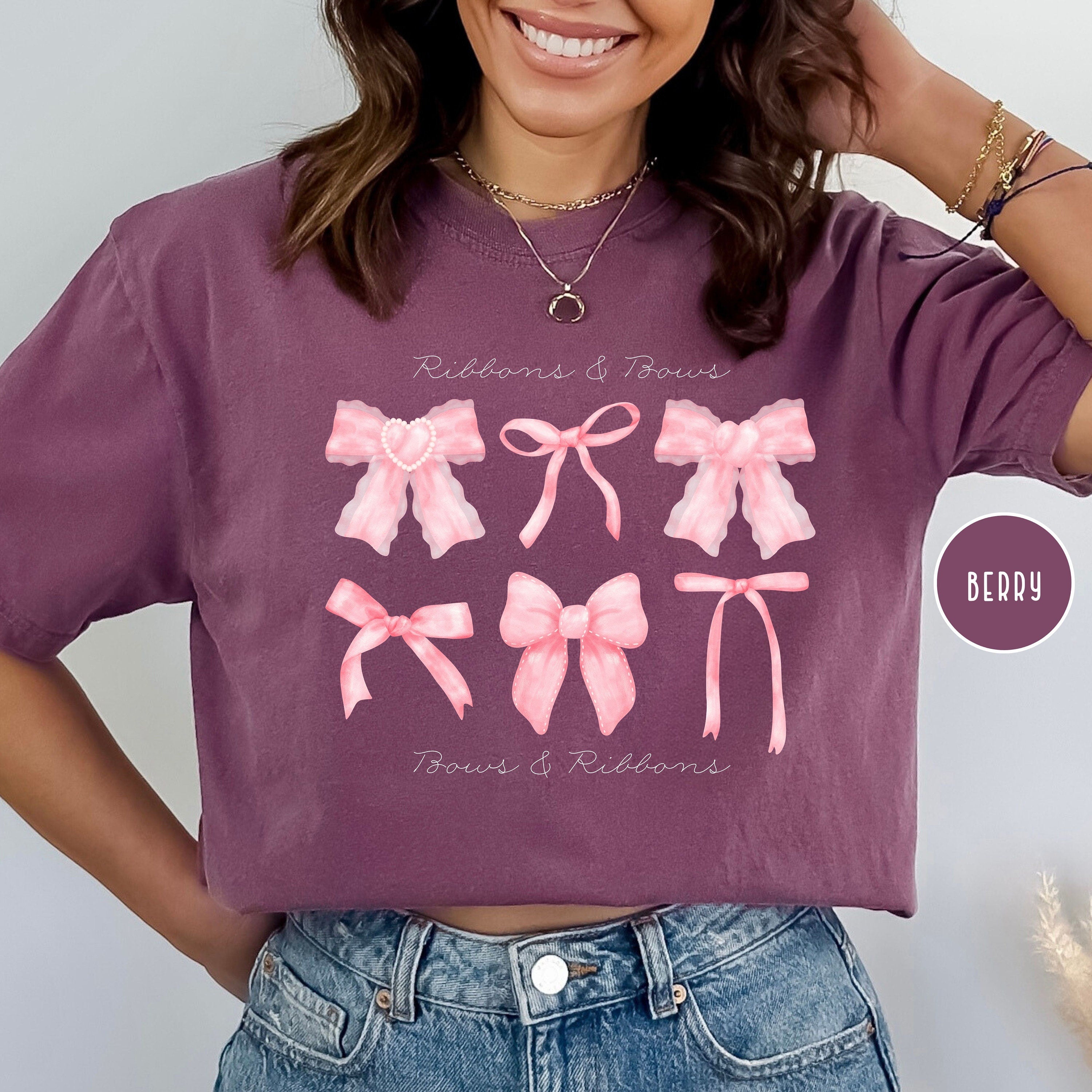 Coquette Ribbons and Bows Comfort Colors® Tee