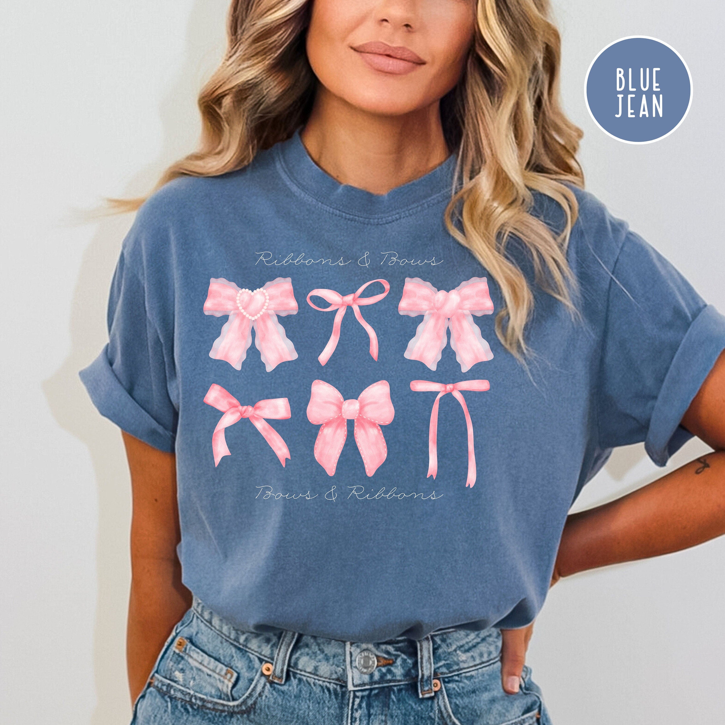 Coquette Ribbons and Bows Comfort Colors® Tee