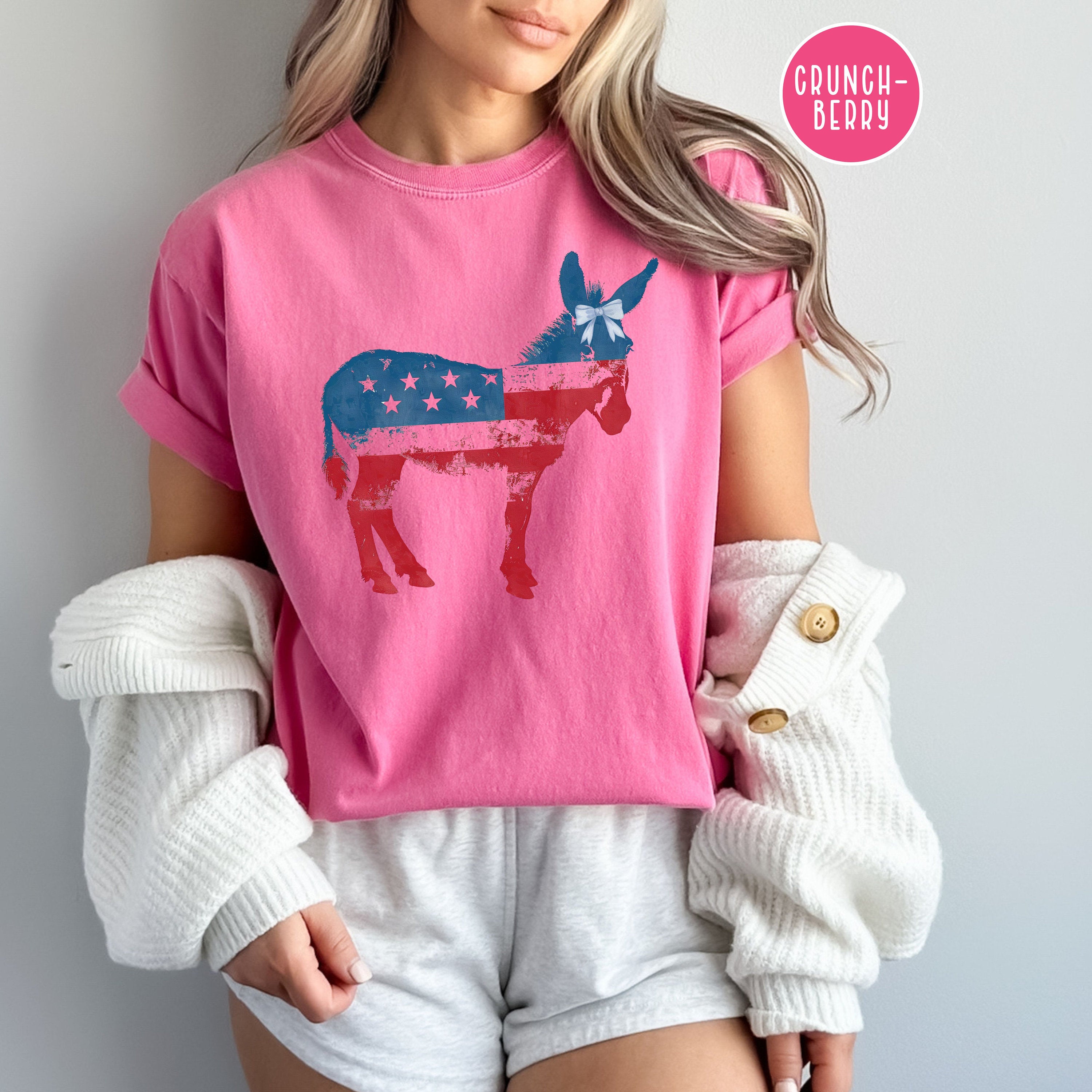 Democrat Donkey Comfort Colors® Tee