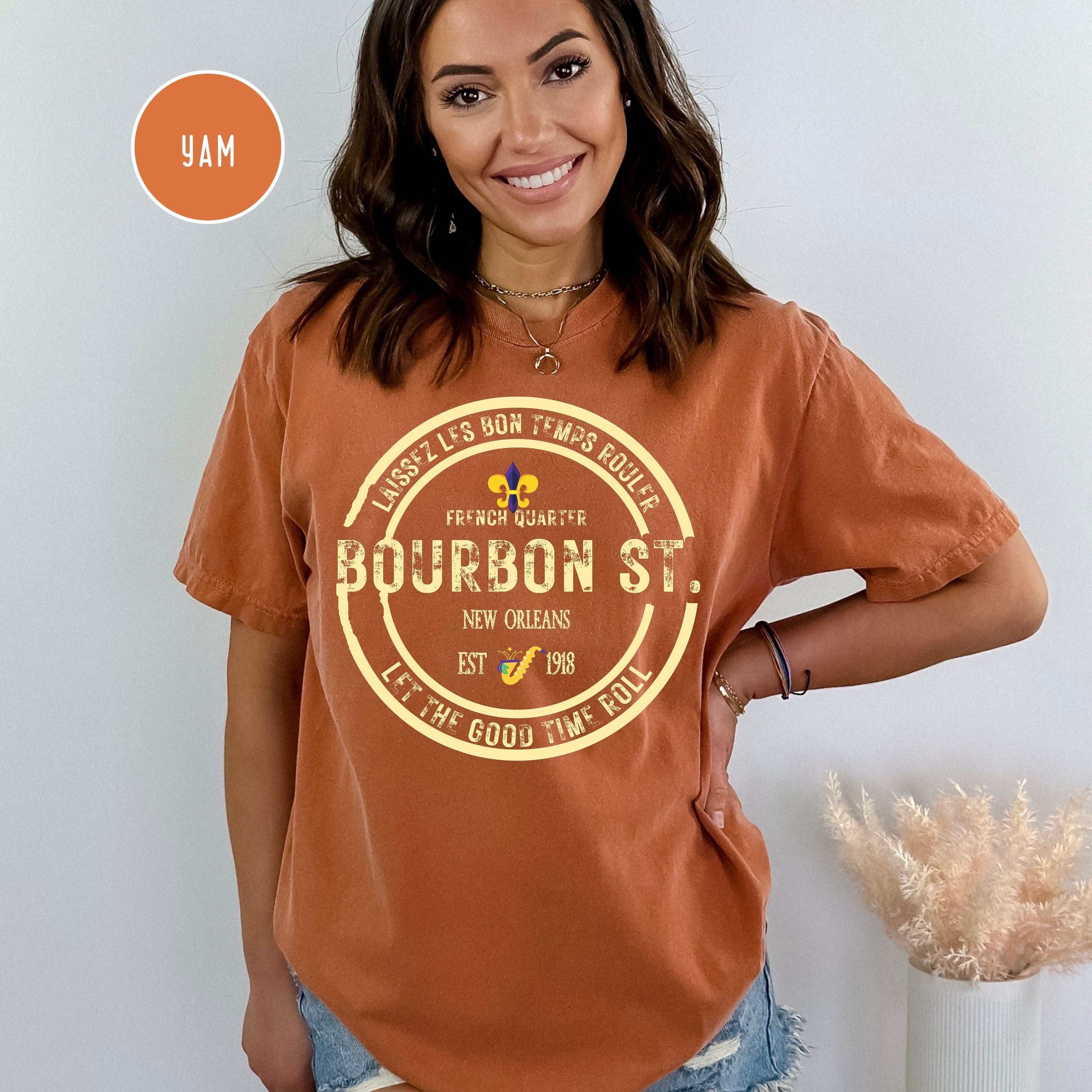 Bourbon Street New Orleans Grunge Style Comfort Colors® T-Shirt