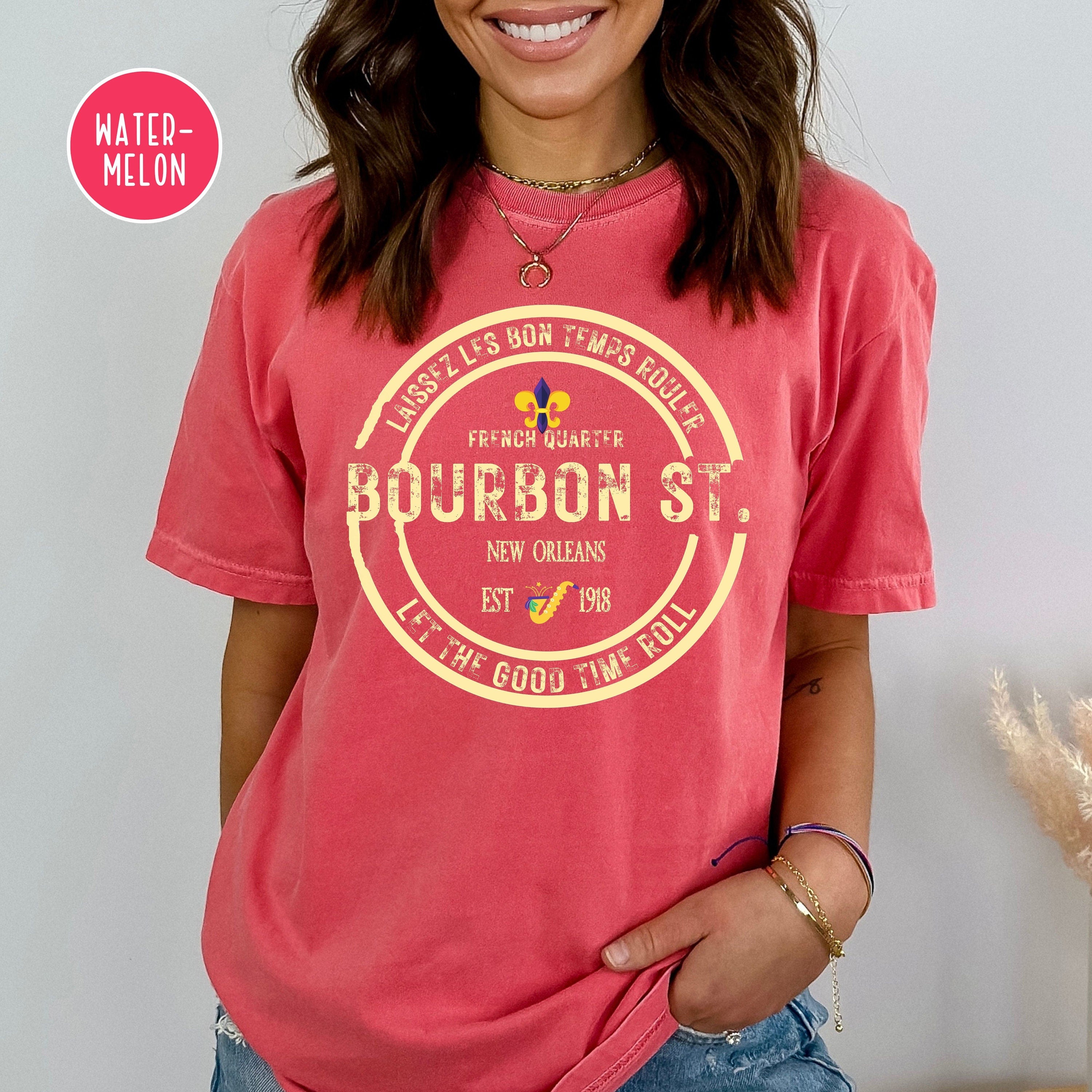 Bourbon Street New Orleans Grunge Style Comfort Colors® T-Shirt