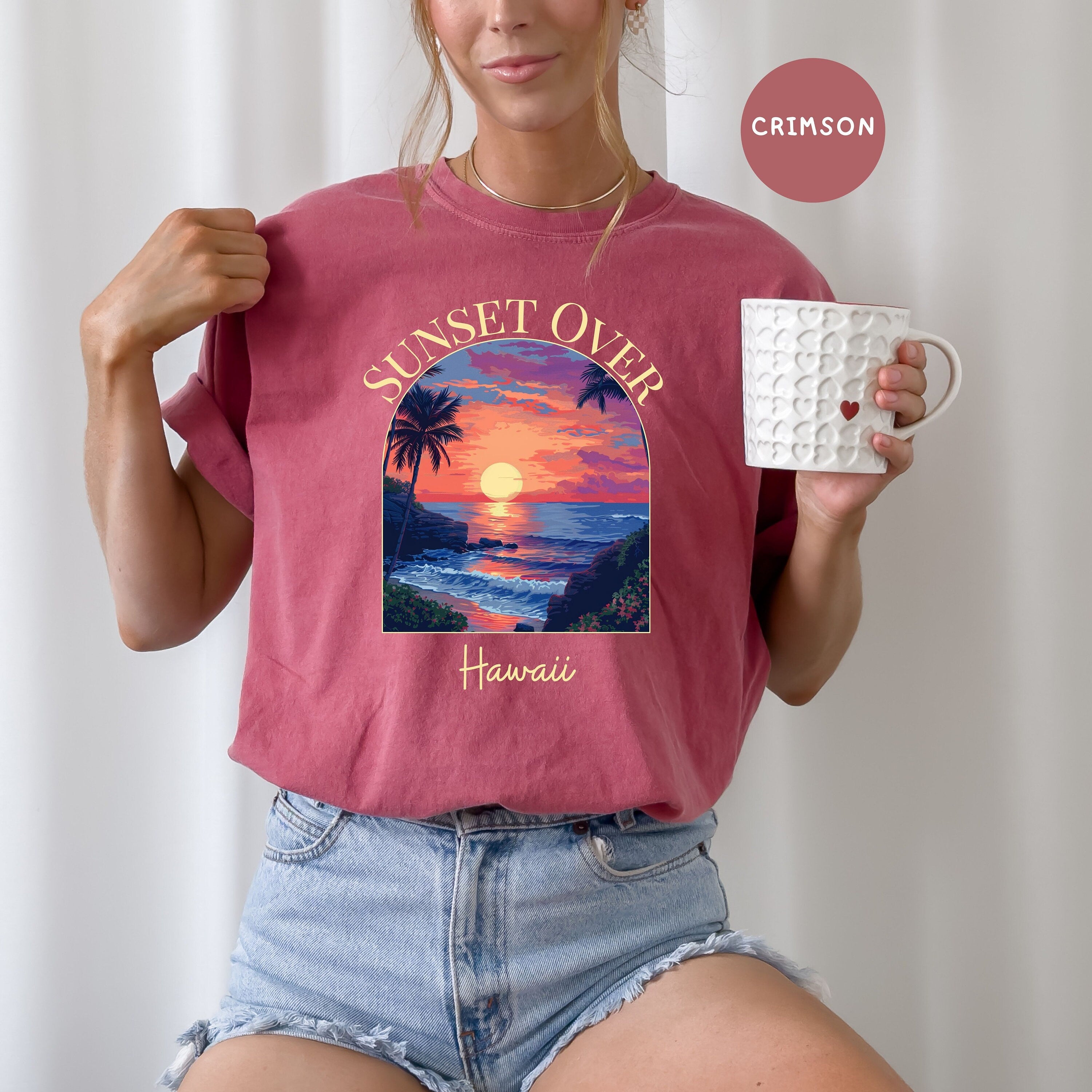 Sunset Over Hawaii Comfort Colors® Tee