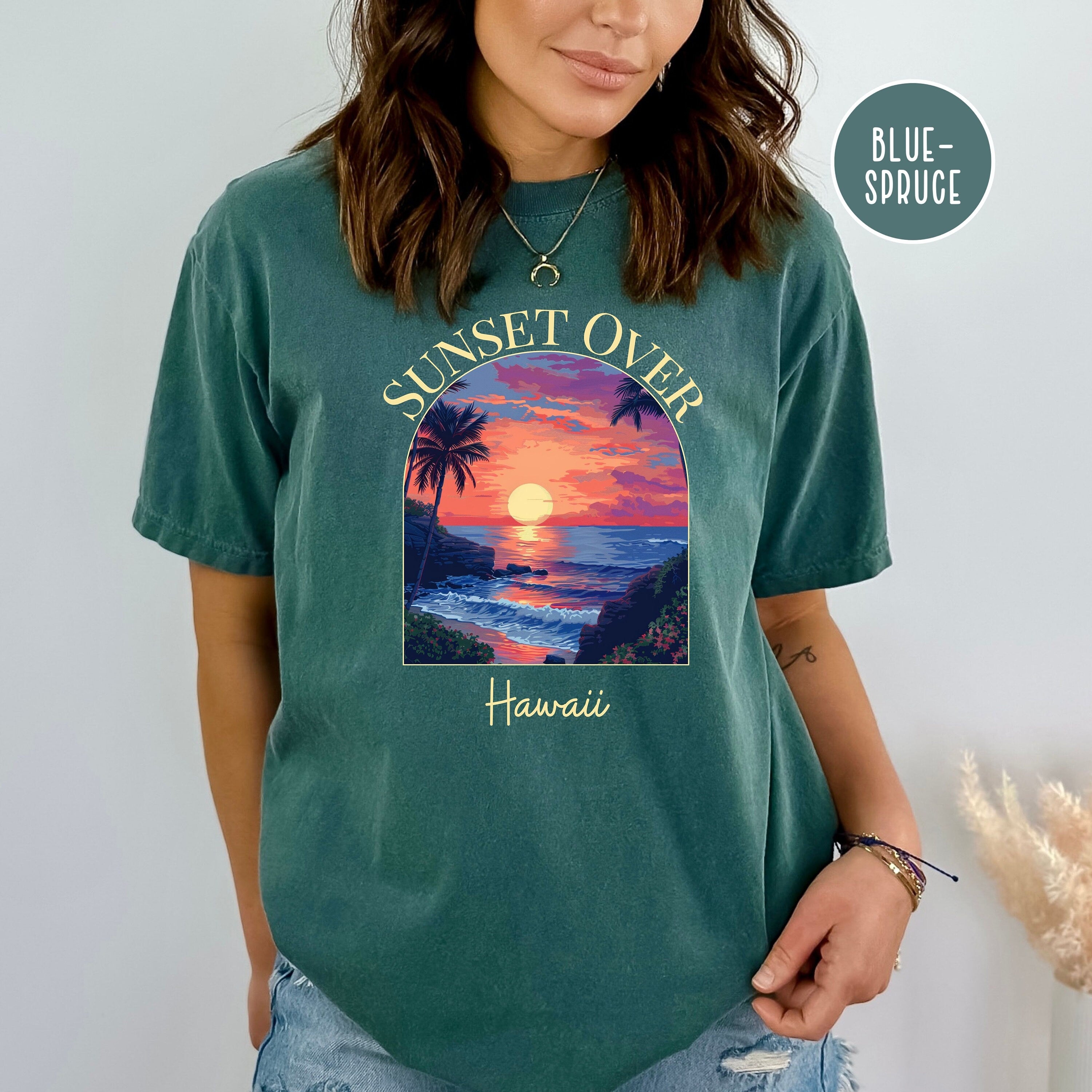 Sunset Over Hawaii Comfort Colors® Tee