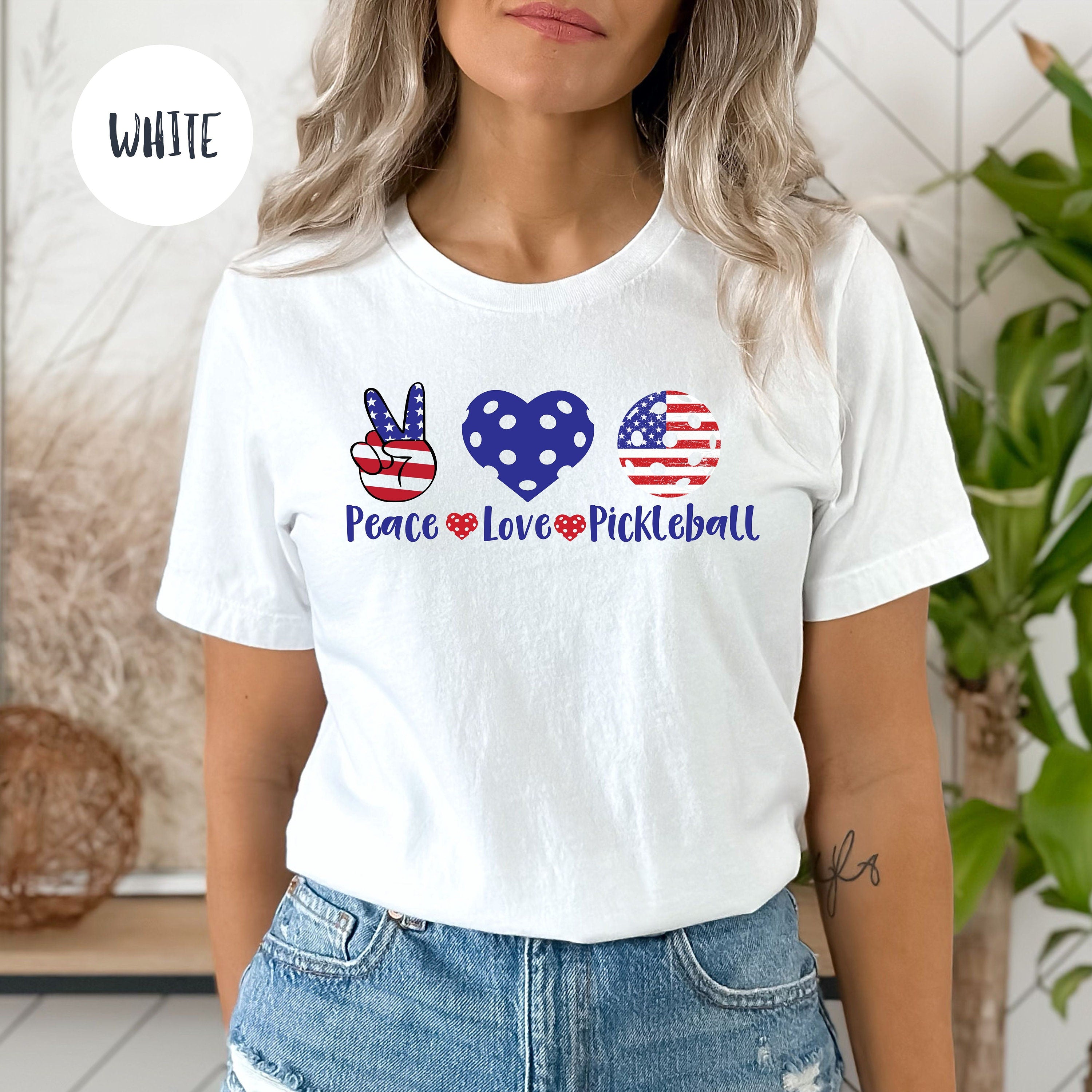 Patriotic Pickleball Tee