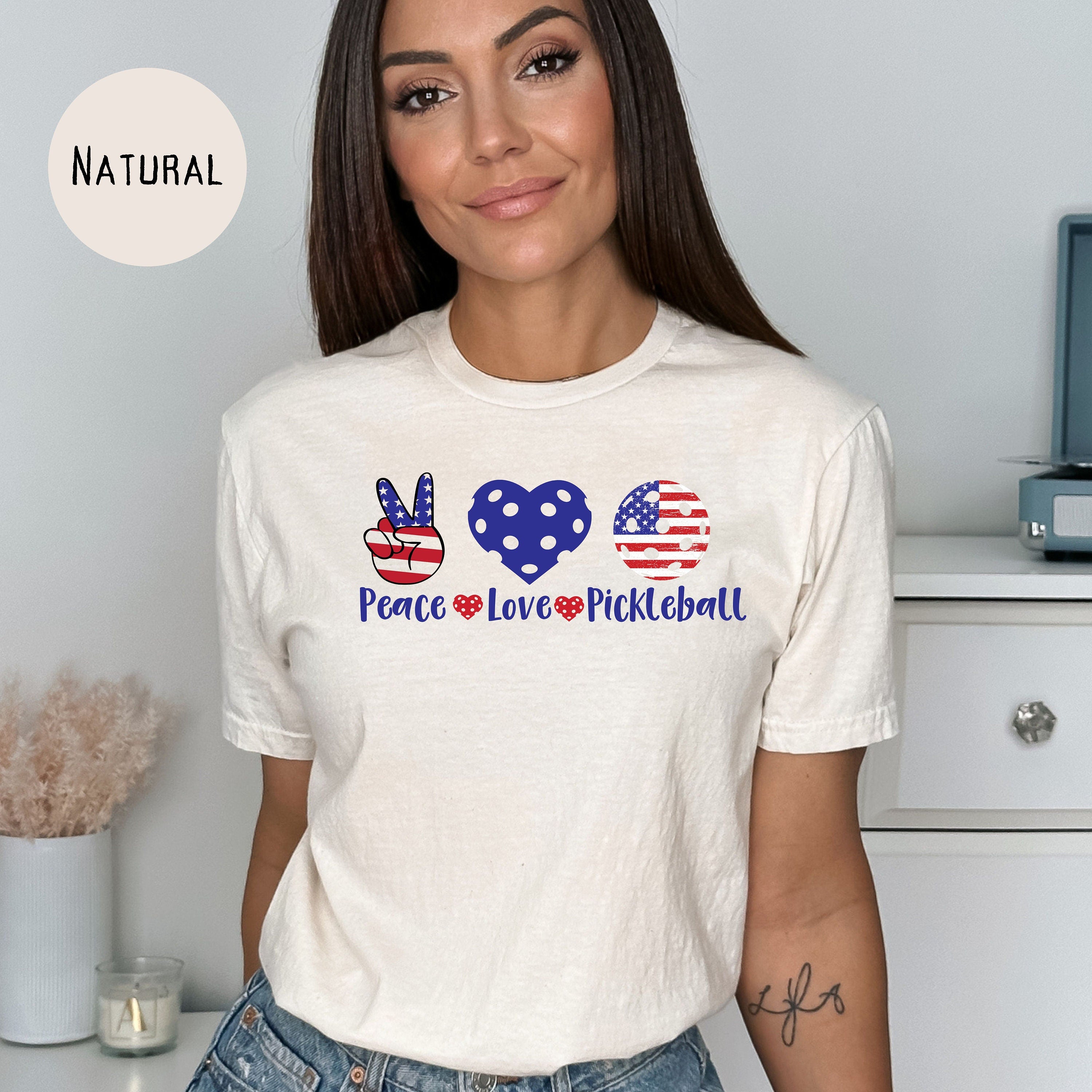 Patriotic Pickleball Tee