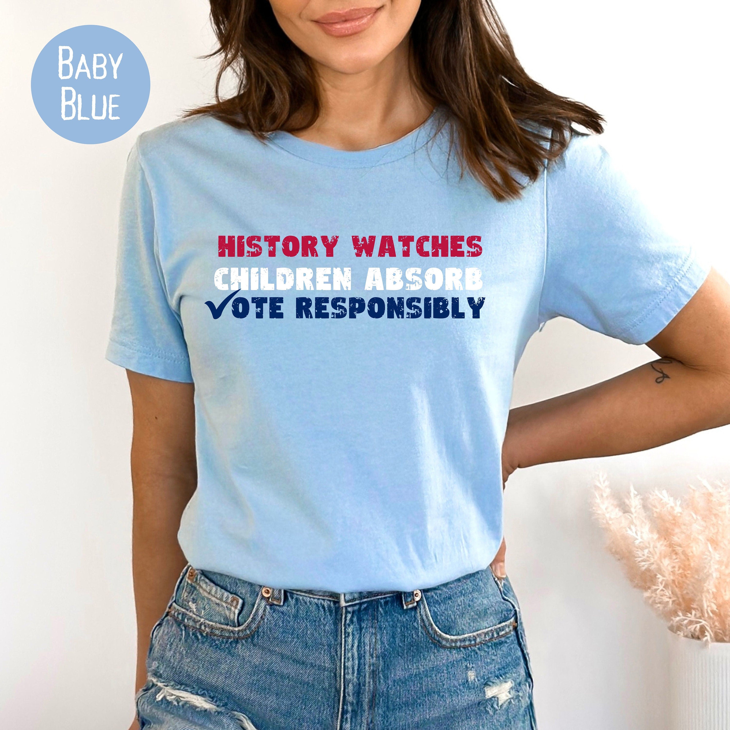 Vote Responsibly Election Tee Shirt