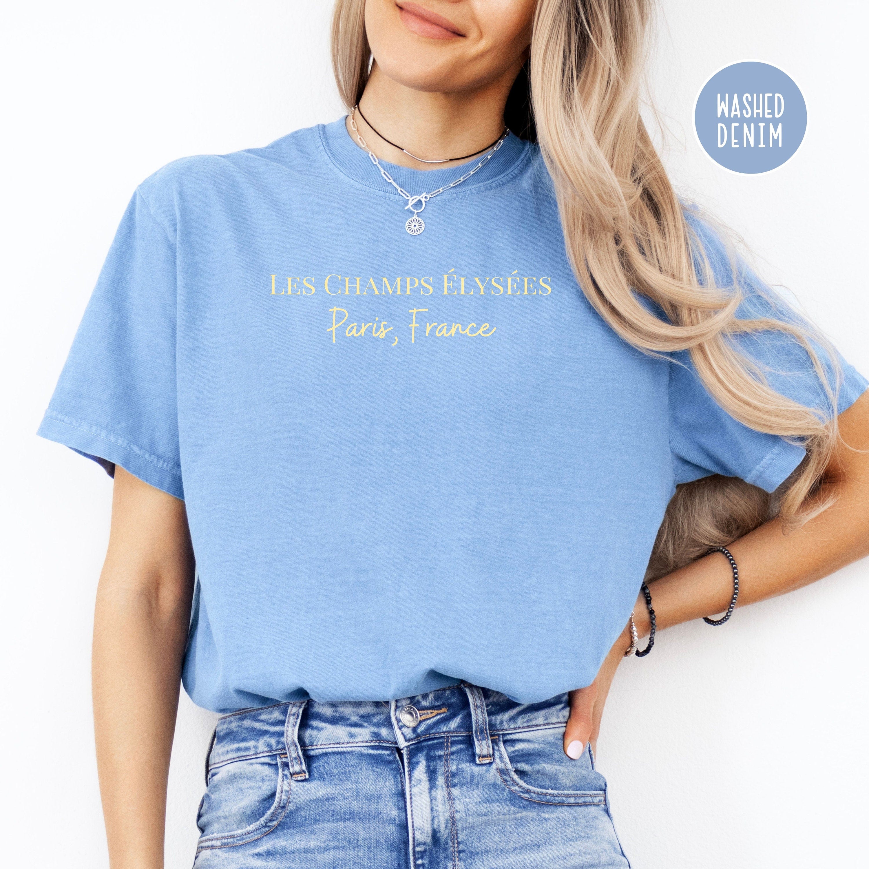 Les Champs-Elysees Comfort Colors® Tee