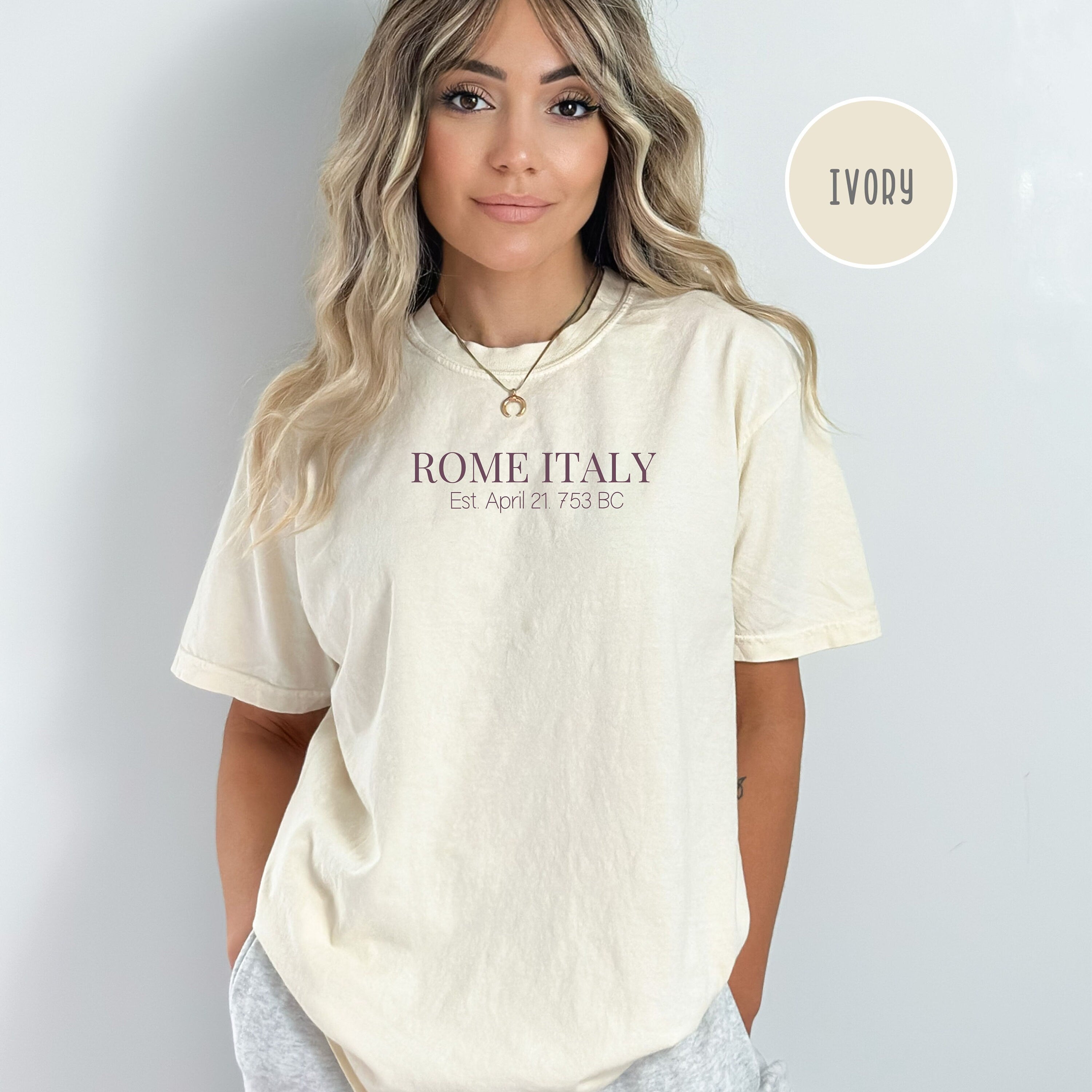 Rome Italy Comfort Colors® Tee