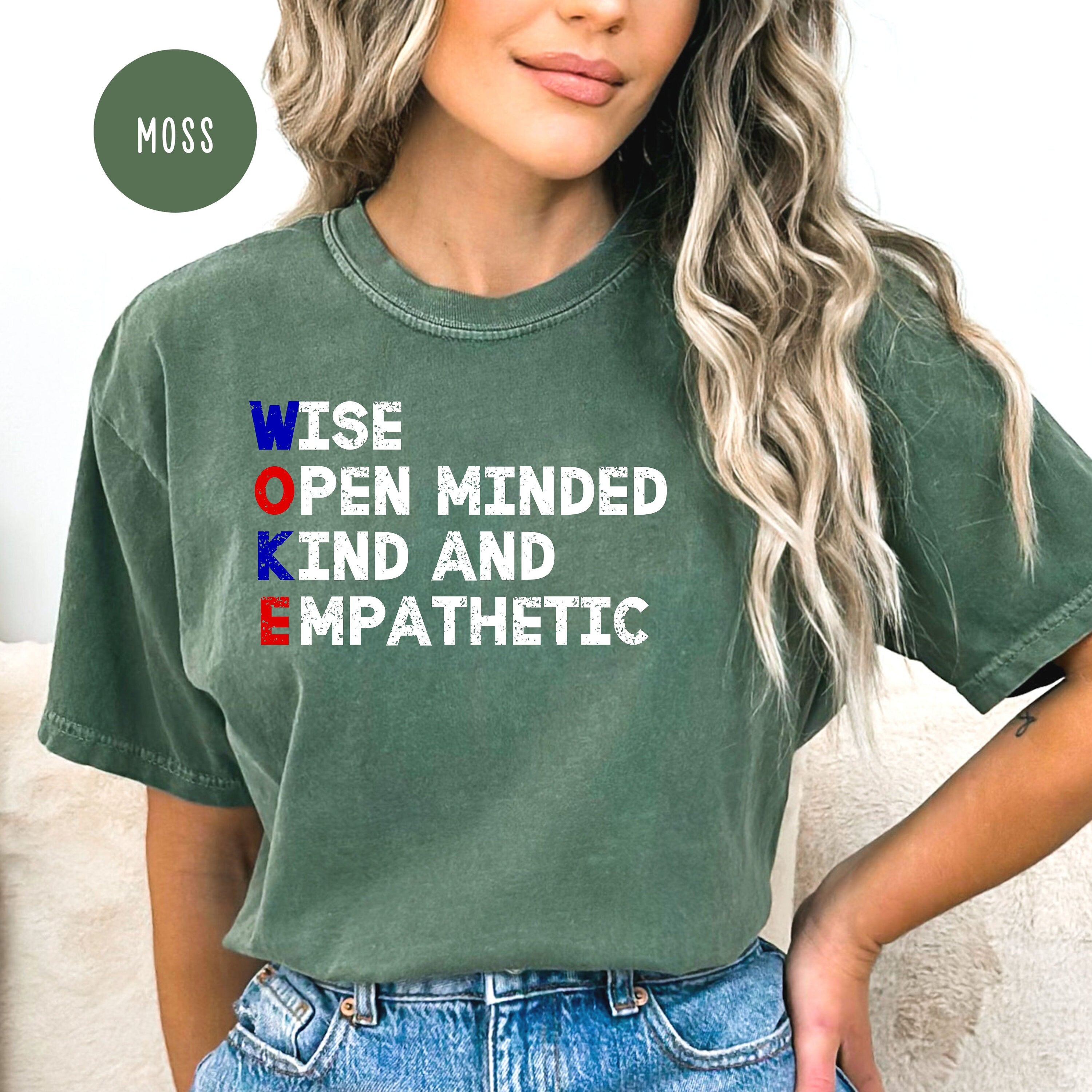 WOKE Definition Comfort Colors® Tee