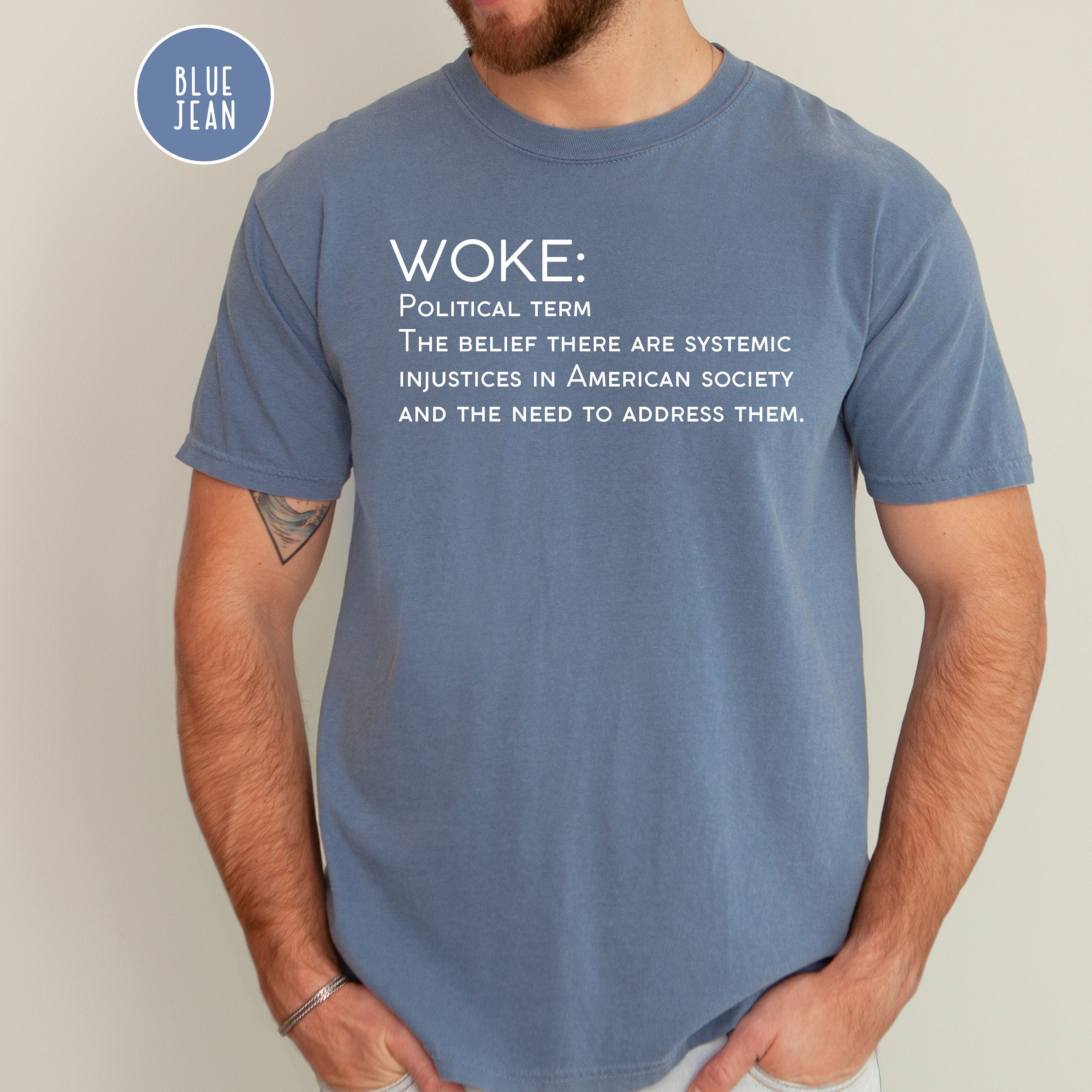 Woke Definition Shirt Comfort Colors® Tee