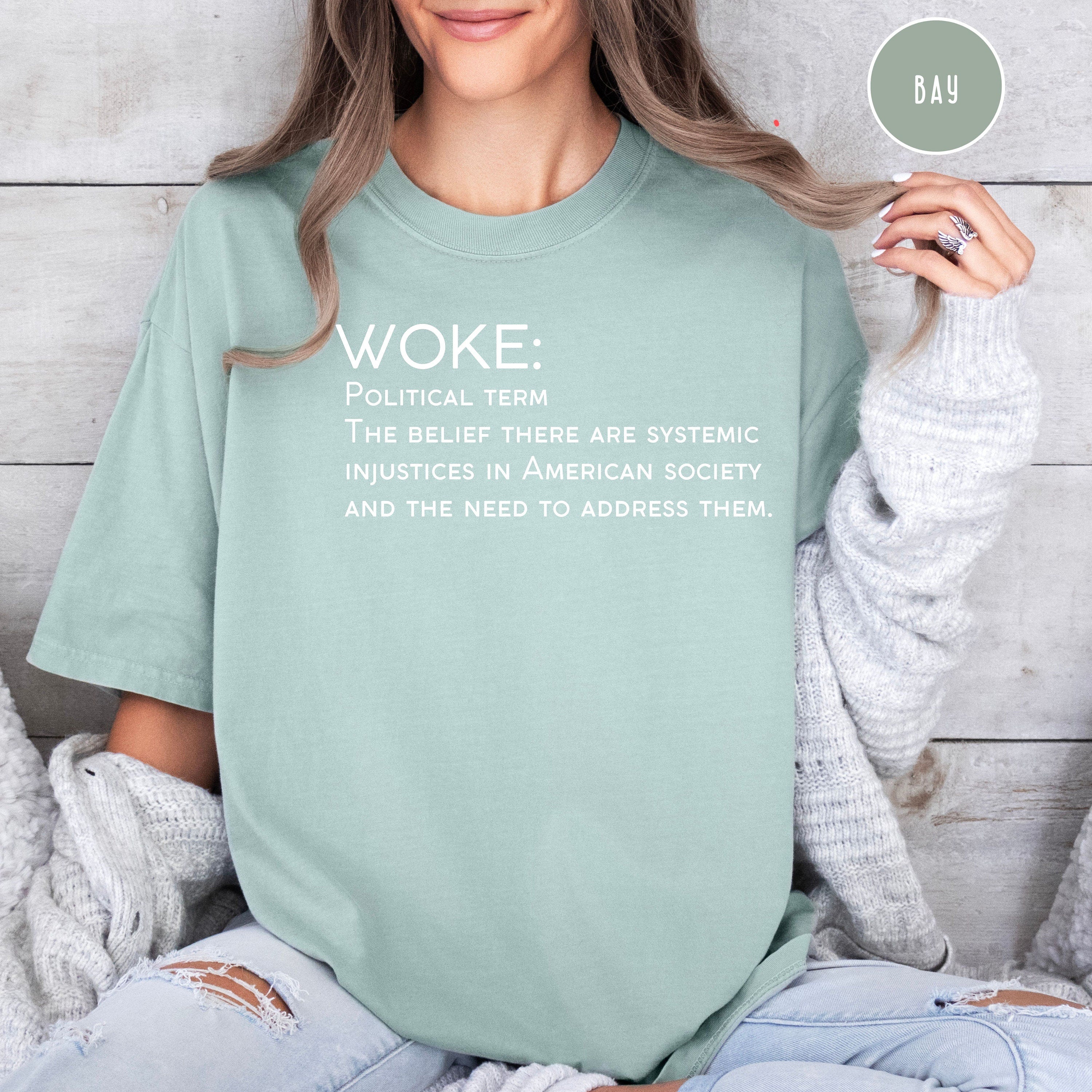 Woke Definition Shirt Comfort Colors® Tee