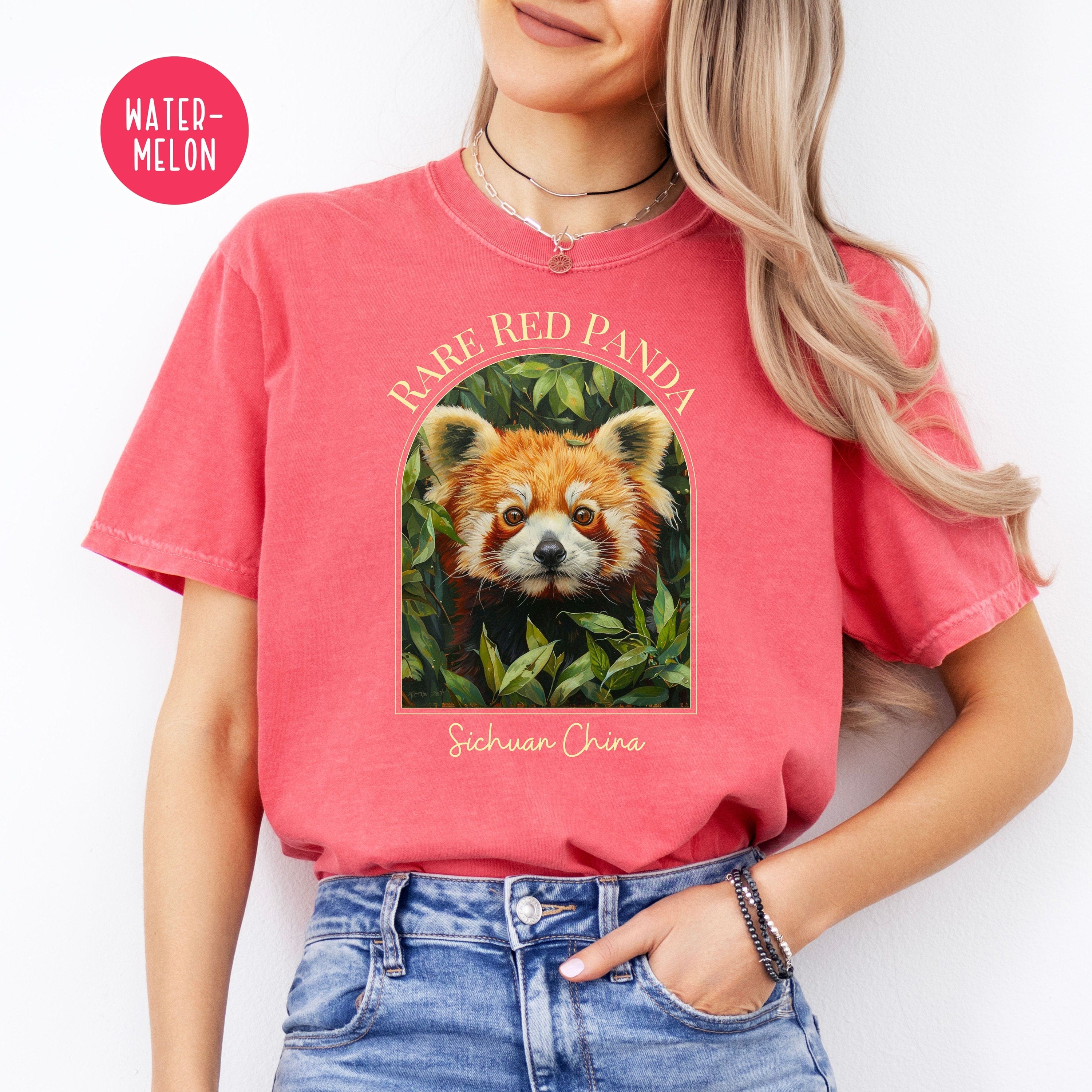 Red Panda Comfort Colors® Tee