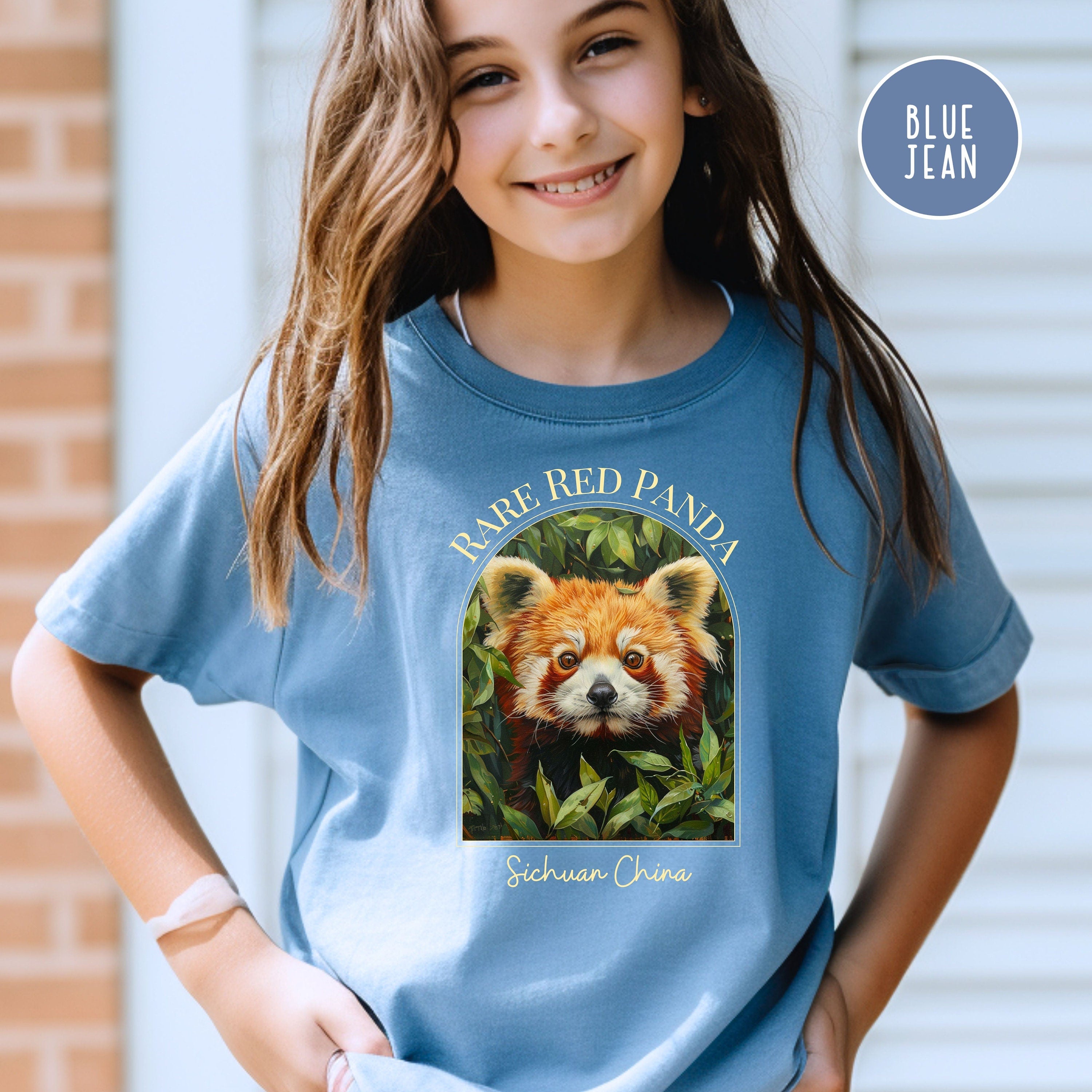 Red Panda Comfort Colors® Youth Tee