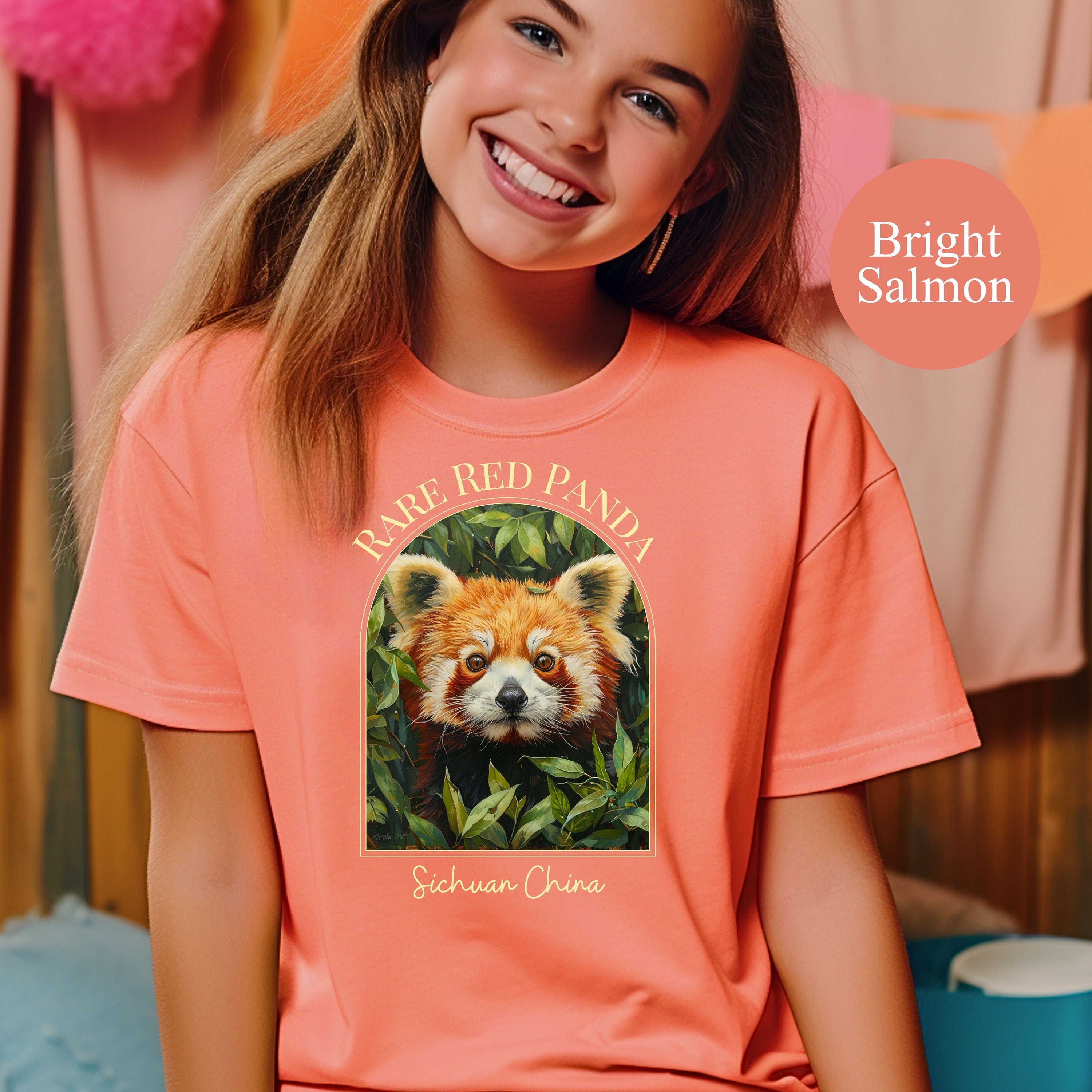 Red Panda Comfort Colors® Youth Tee