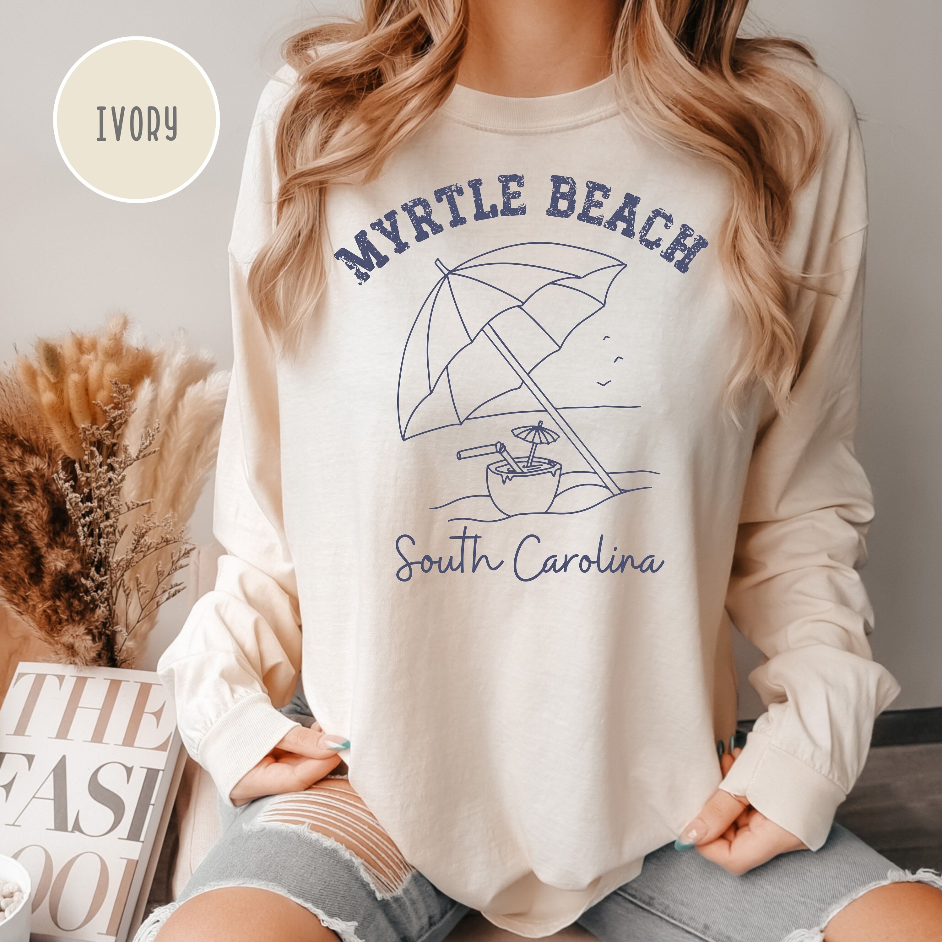 Myrtle Beach Comfort Colors® Long Sleeve Tee