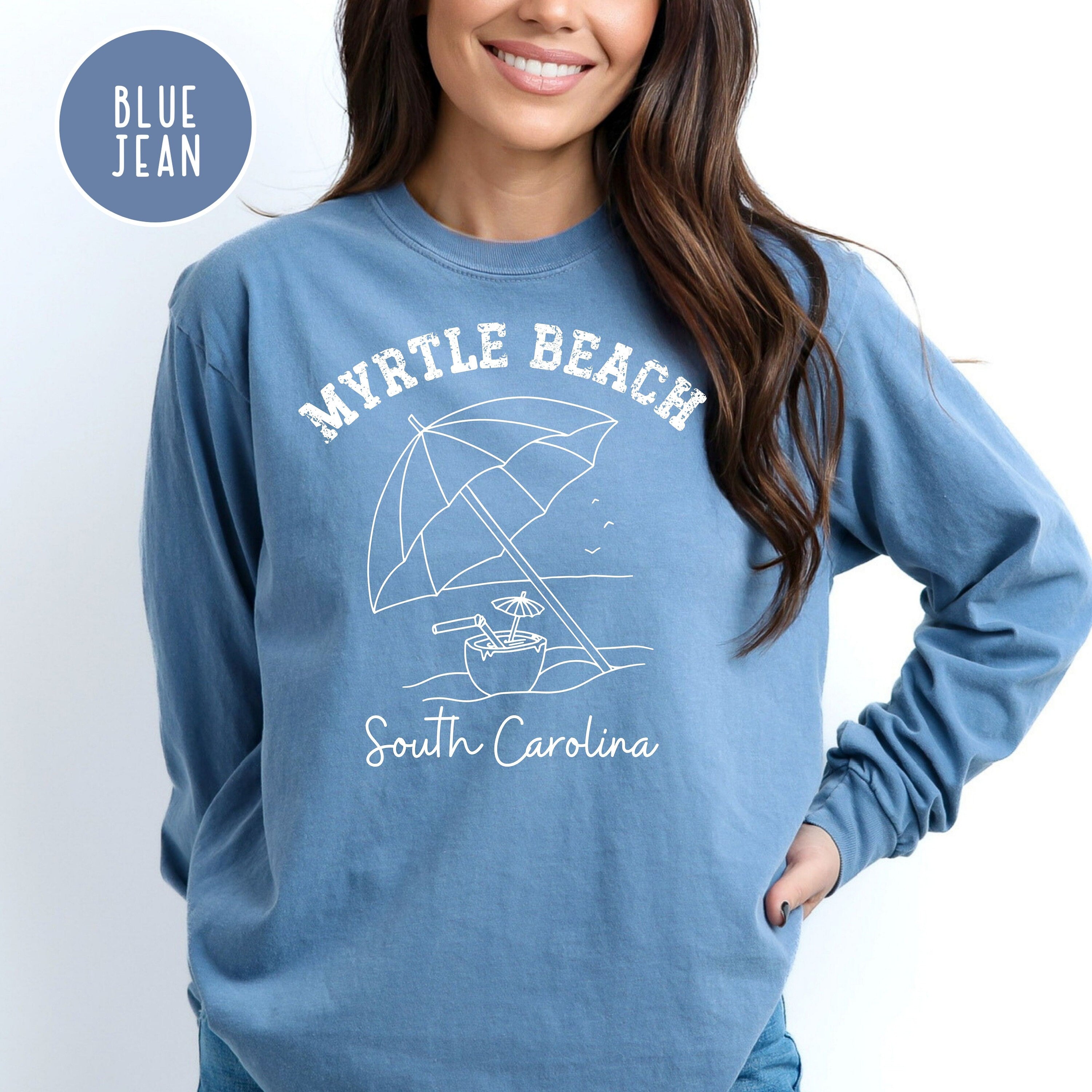 Myrtle Beach Comfort Colors® Long Sleeve Tee