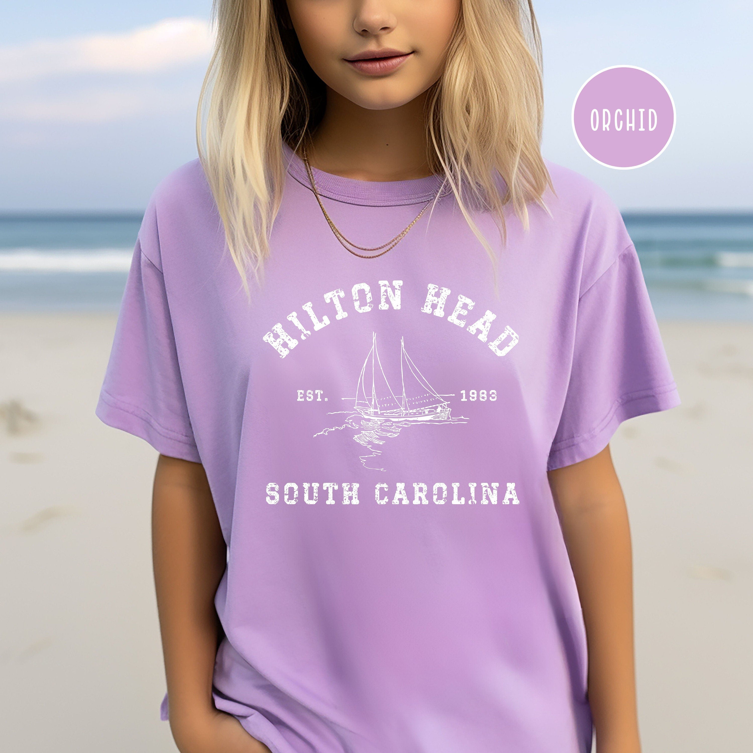 Hilton Head South Carolina Youth Comfort Colors® Tee