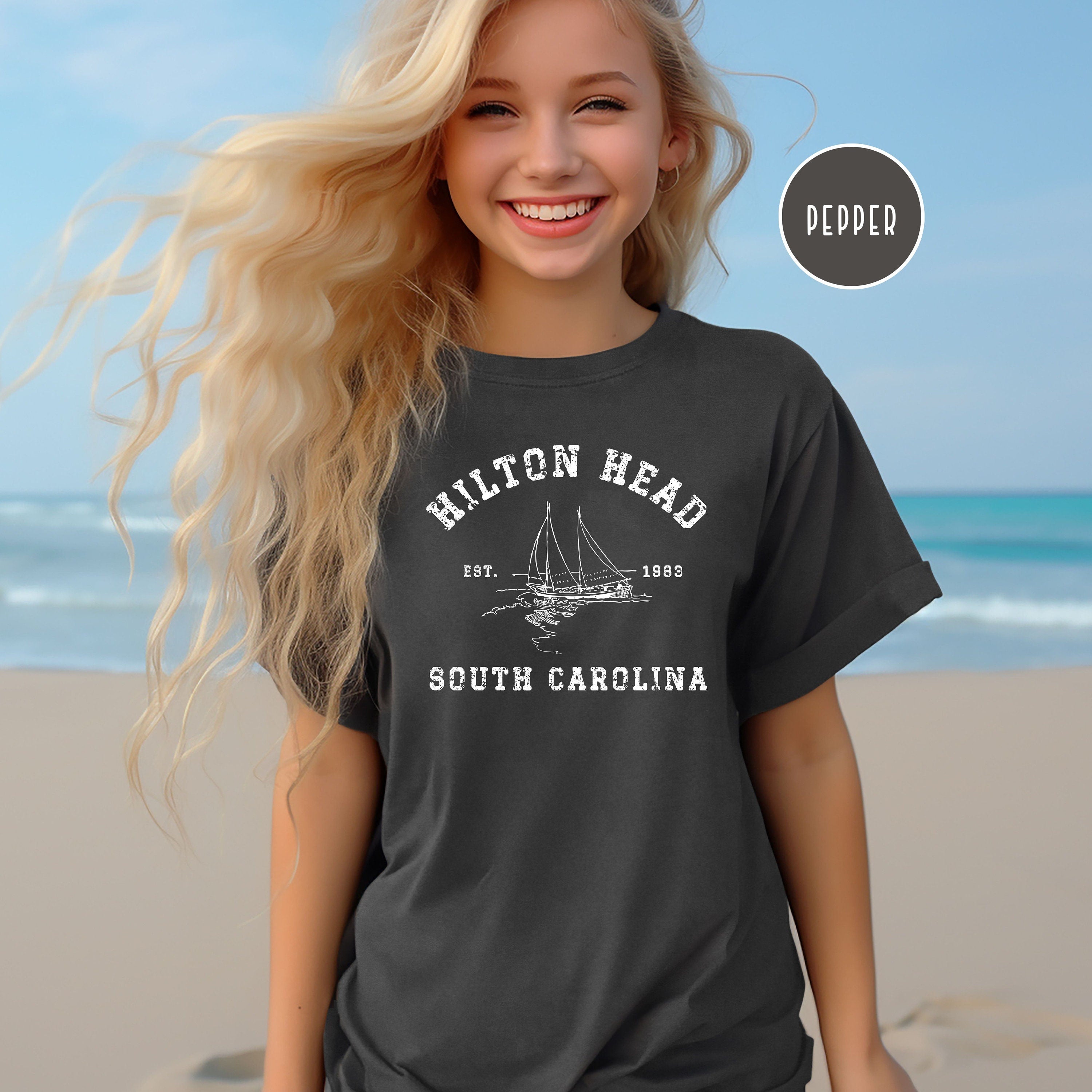 Hilton Head South Carolina Youth Comfort Colors® Tee