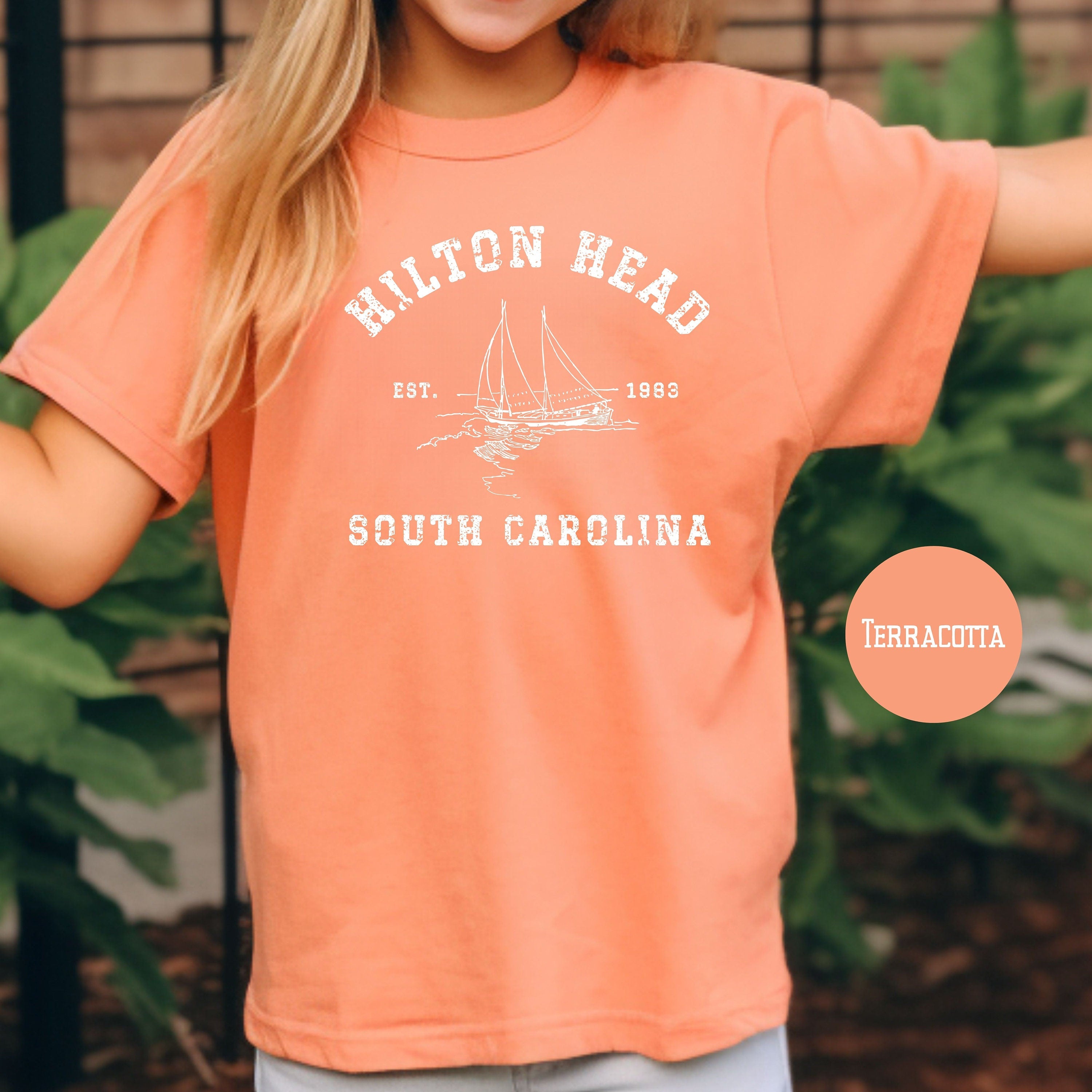 Hilton Head South Carolina Youth Comfort Colors® Tee