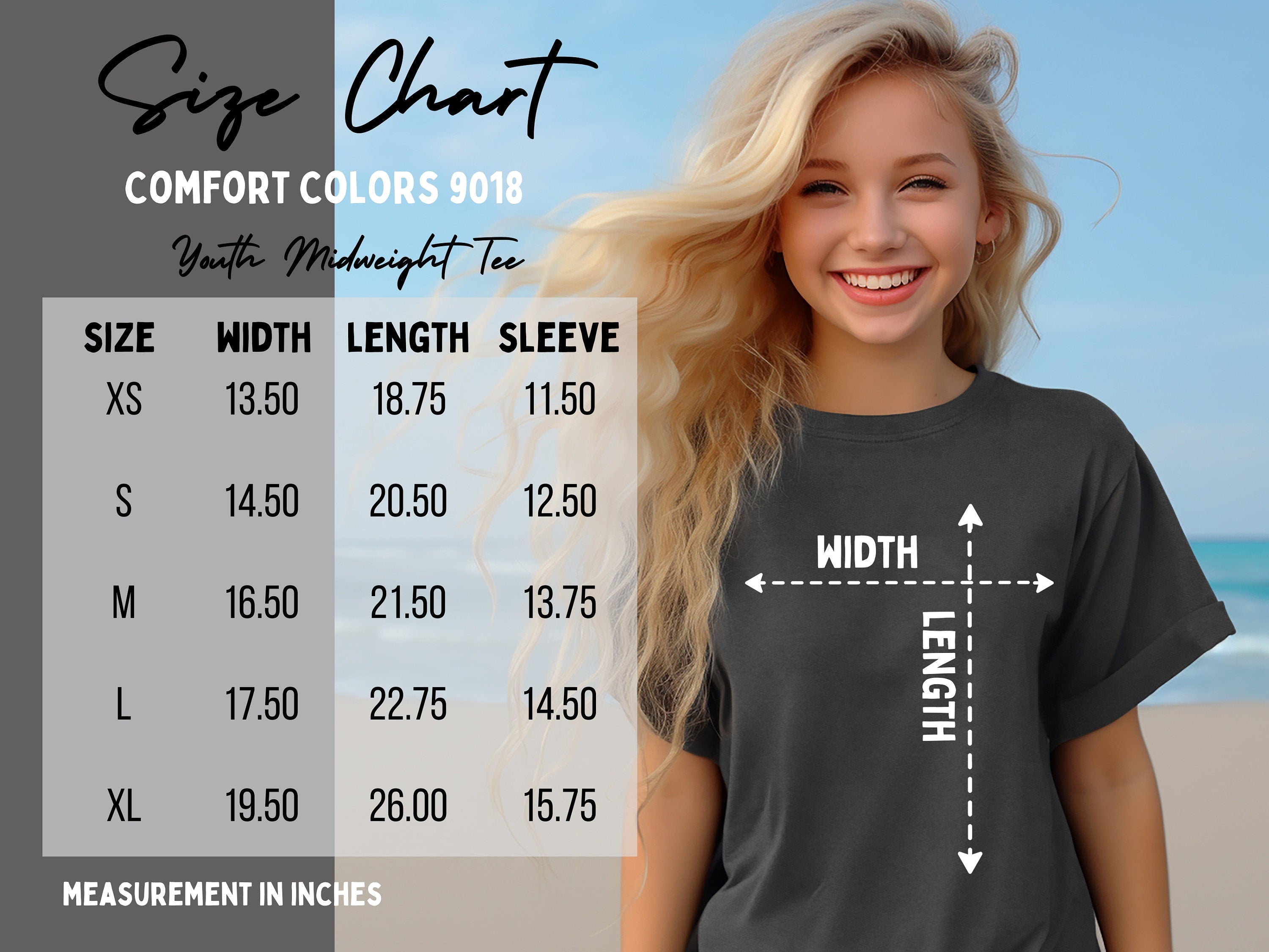 Hilton Head South Carolina Youth Comfort Colors® Tee