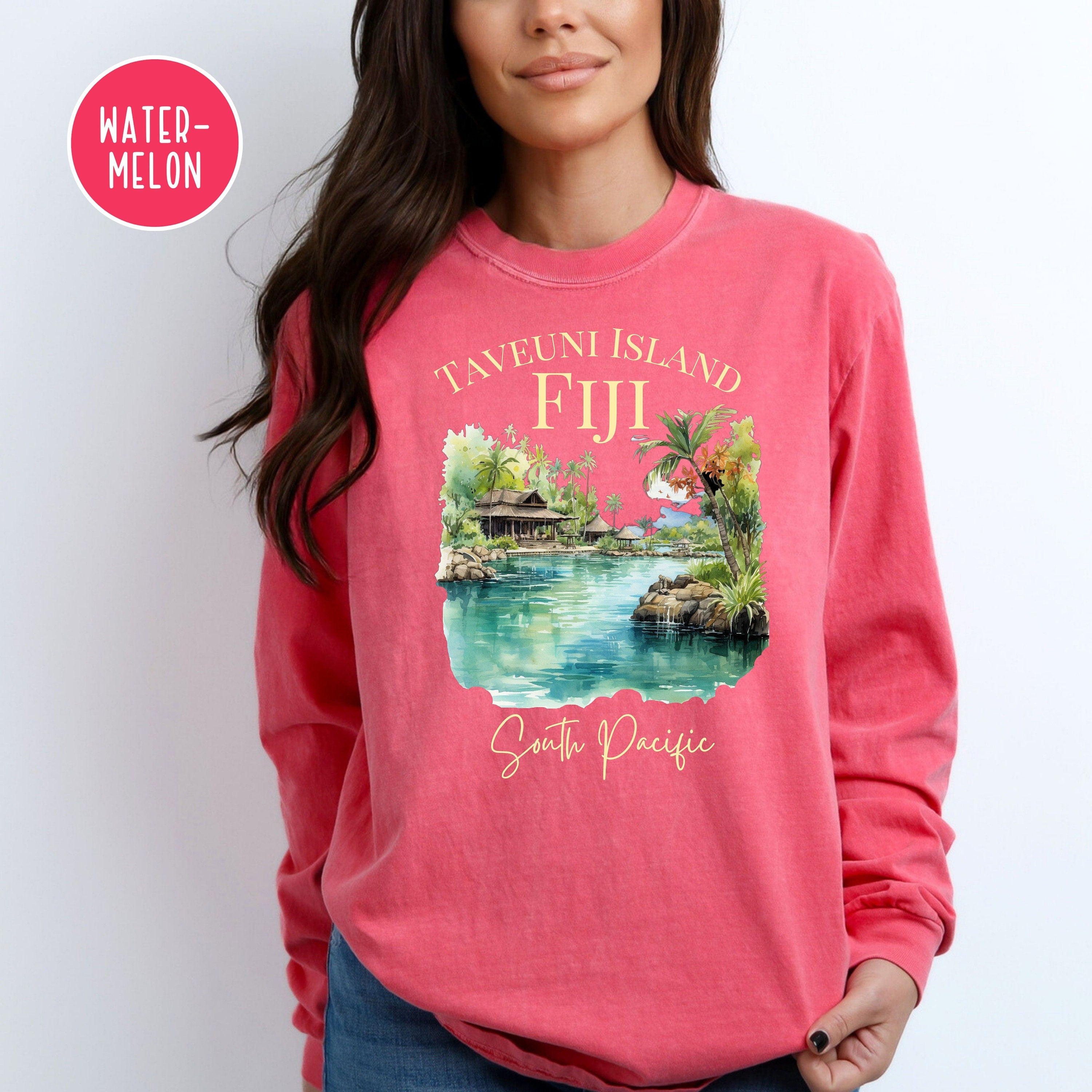 Taveuni Island Fiji Comfort Colors® Long Sleeve Tee