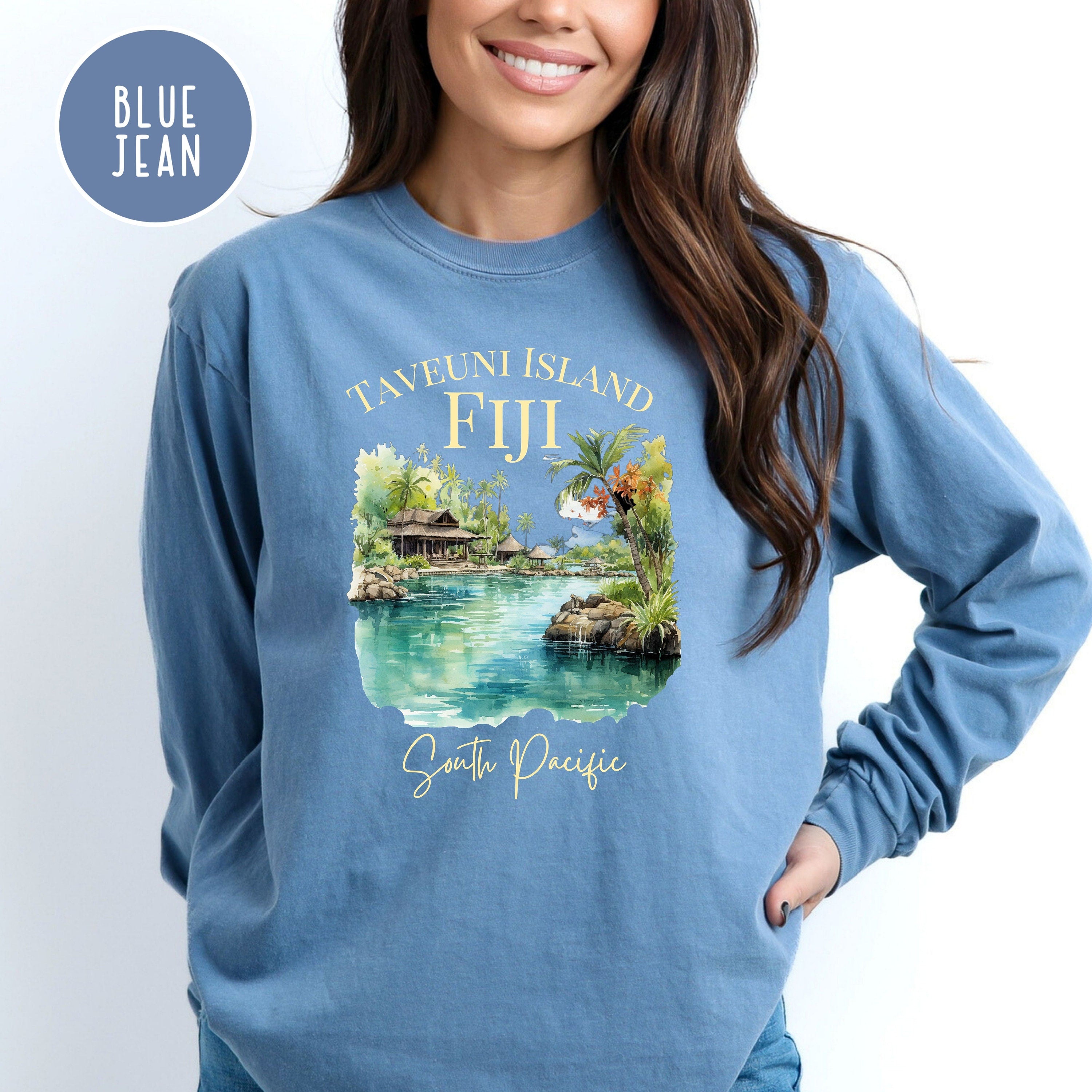 Taveuni Island Fiji Comfort Colors® Long Sleeve Tee