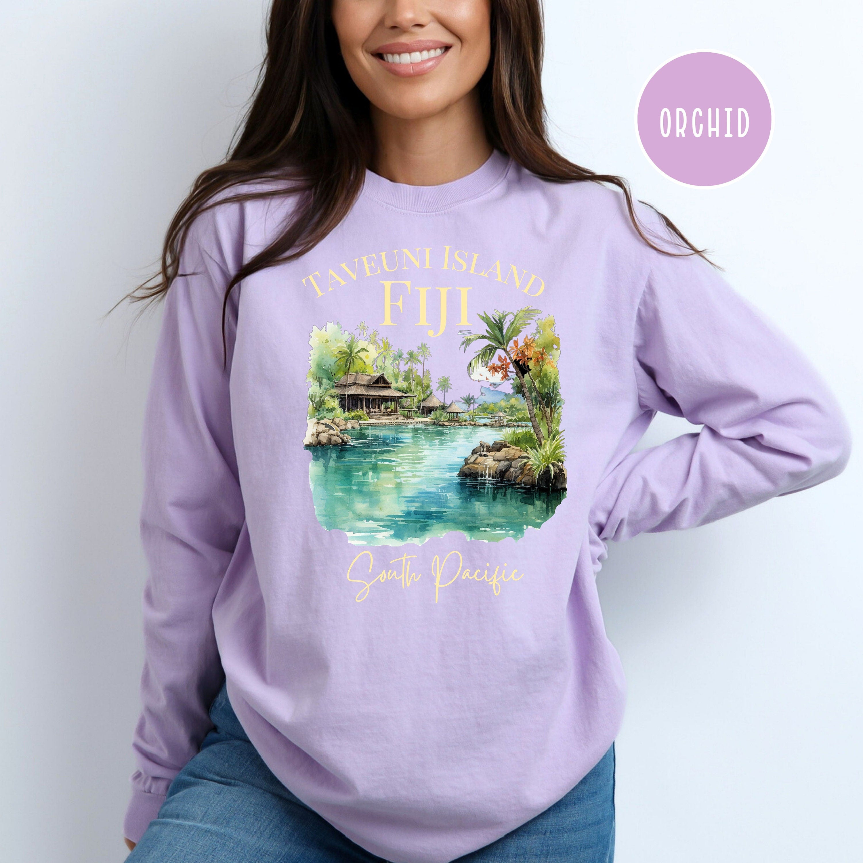 Taveuni Island Fiji Comfort Colors® Long Sleeve Tee