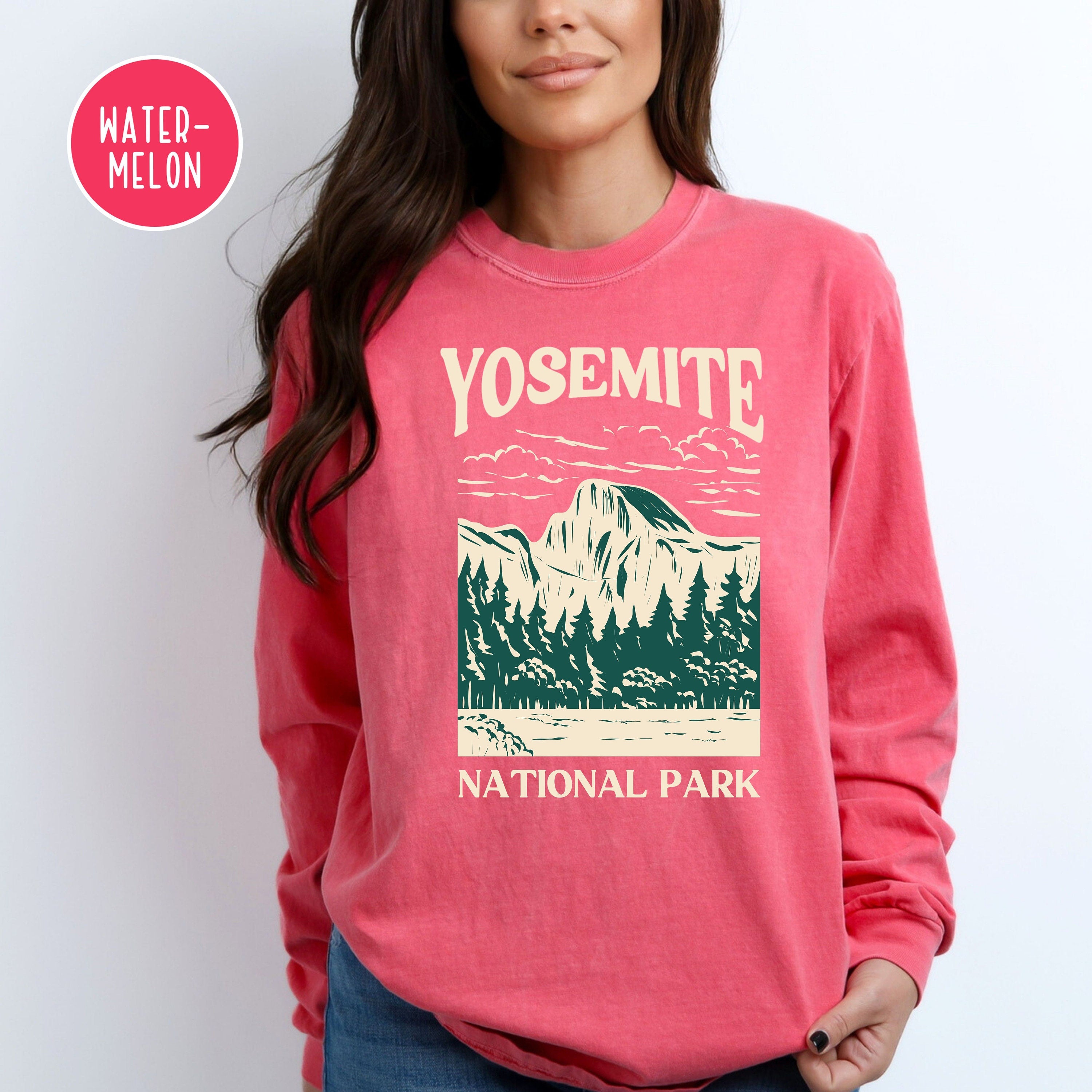 Yosemite National Park Comfort Colors® Long Sleeve Tee