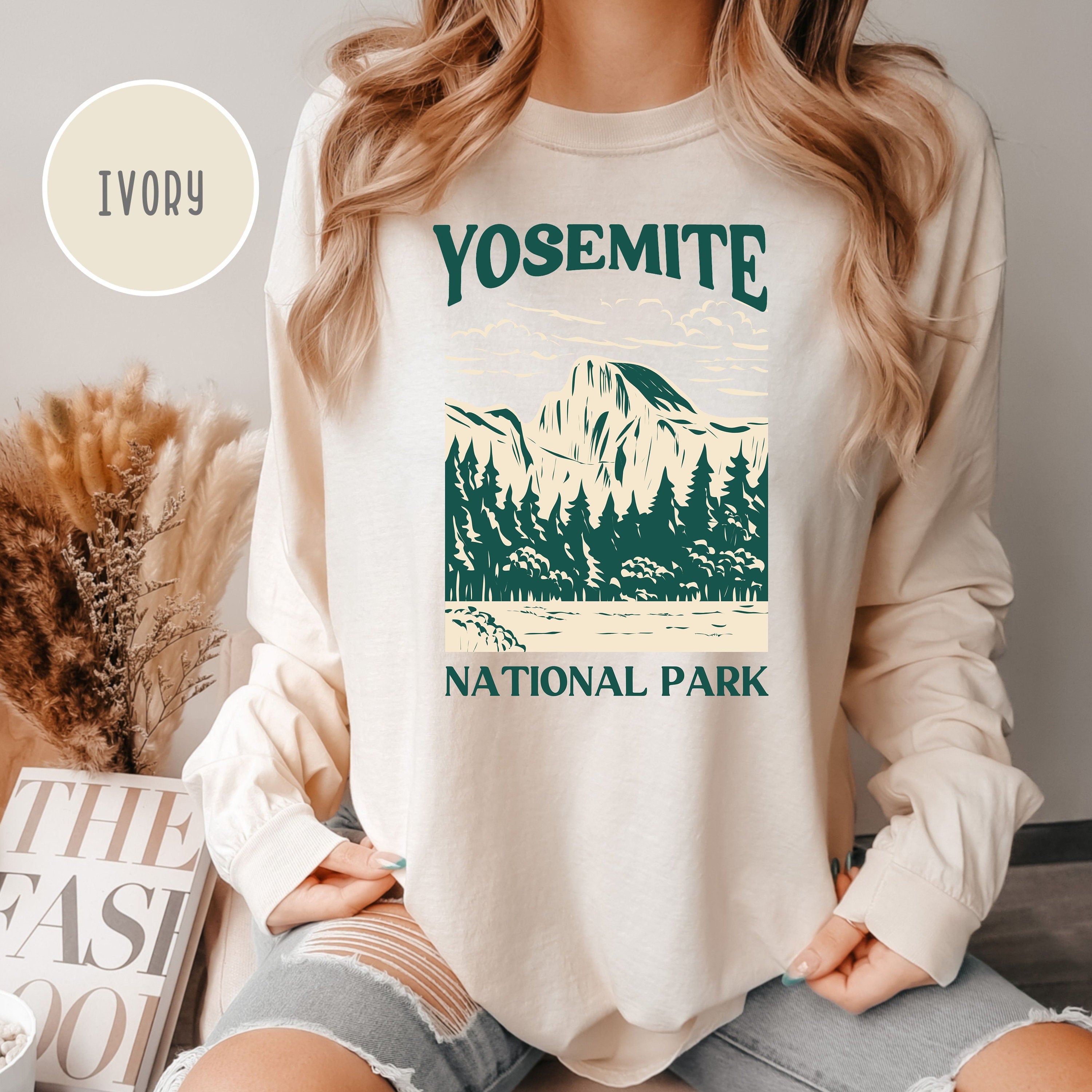 Yosemite National Park Comfort Colors® Long Sleeve Tee