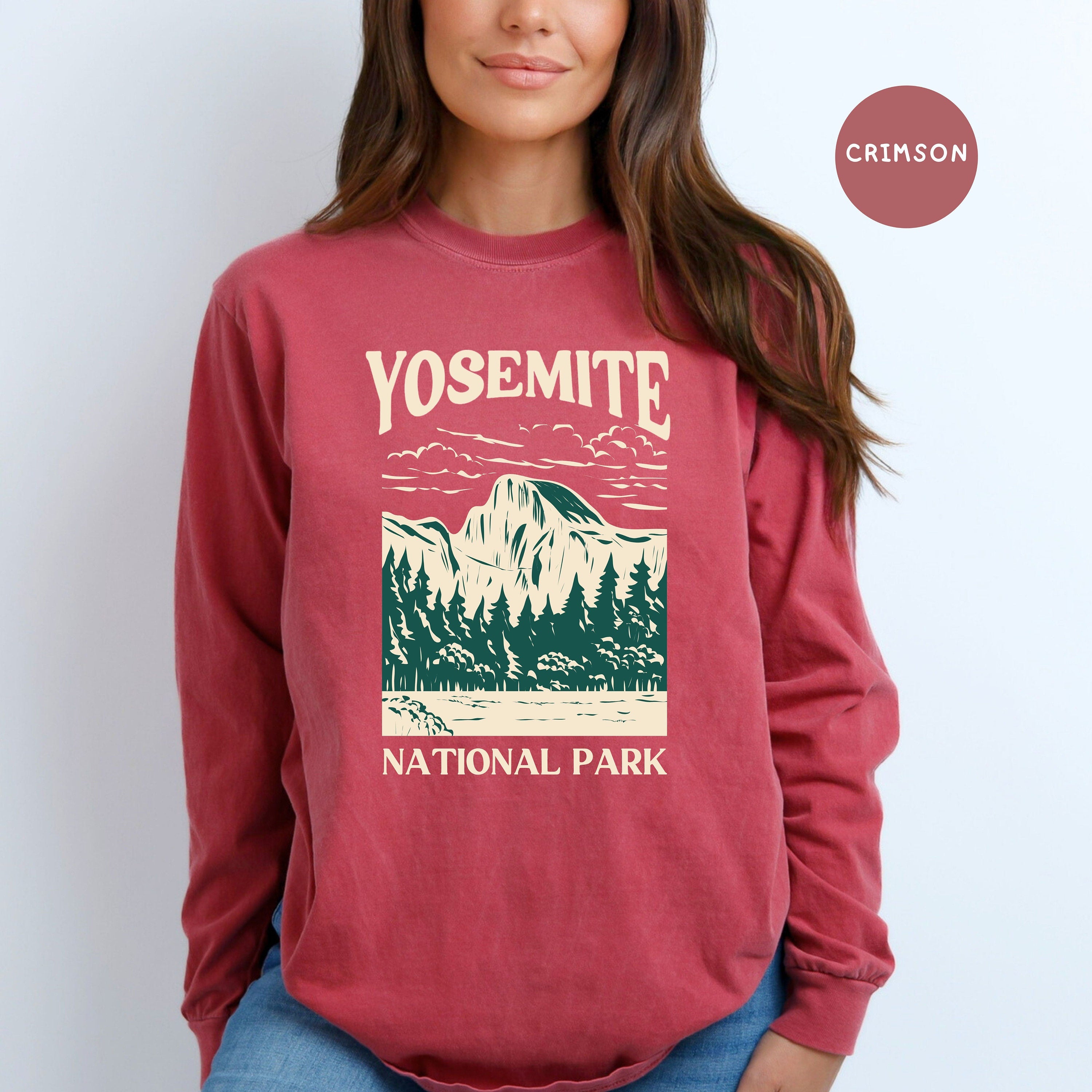 Yosemite National Park Comfort Colors® Long Sleeve Tee