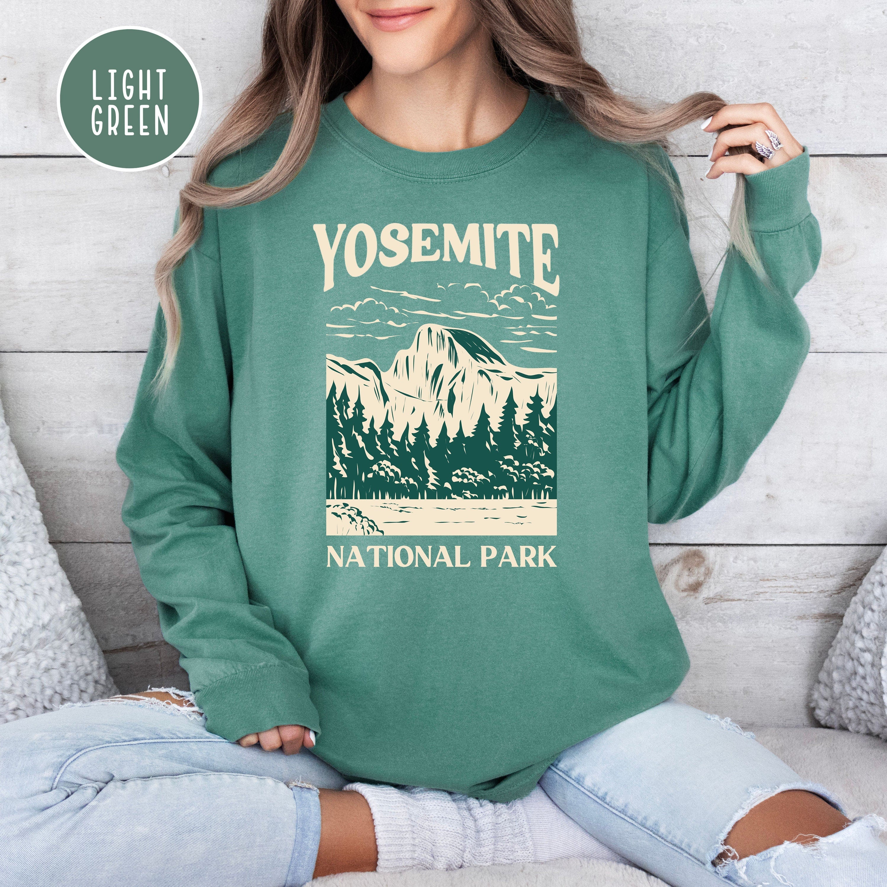 Yosemite National Park Comfort Colors® Long Sleeve Tee