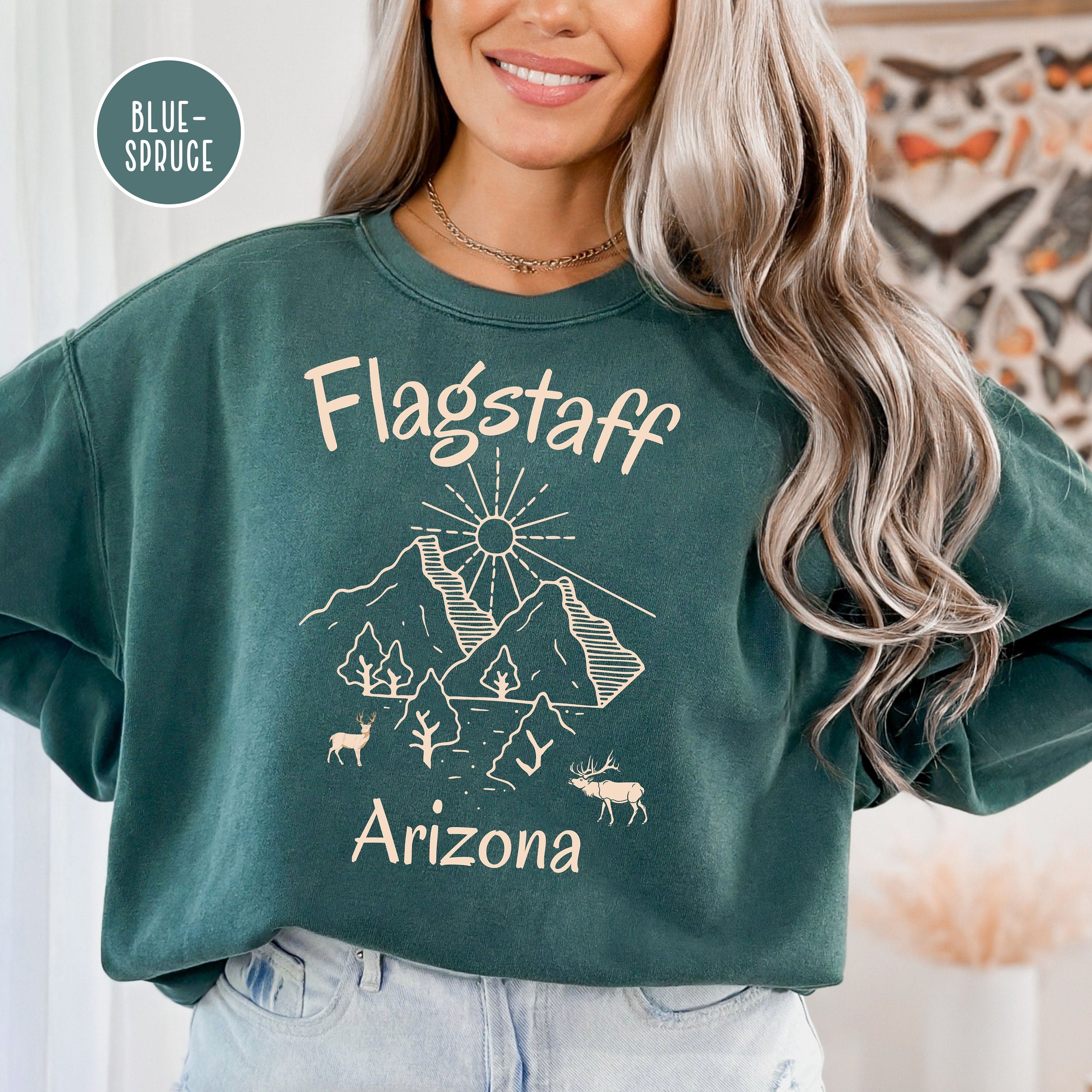 Flagstaff Arizona Comfort Colors Sweatshirt