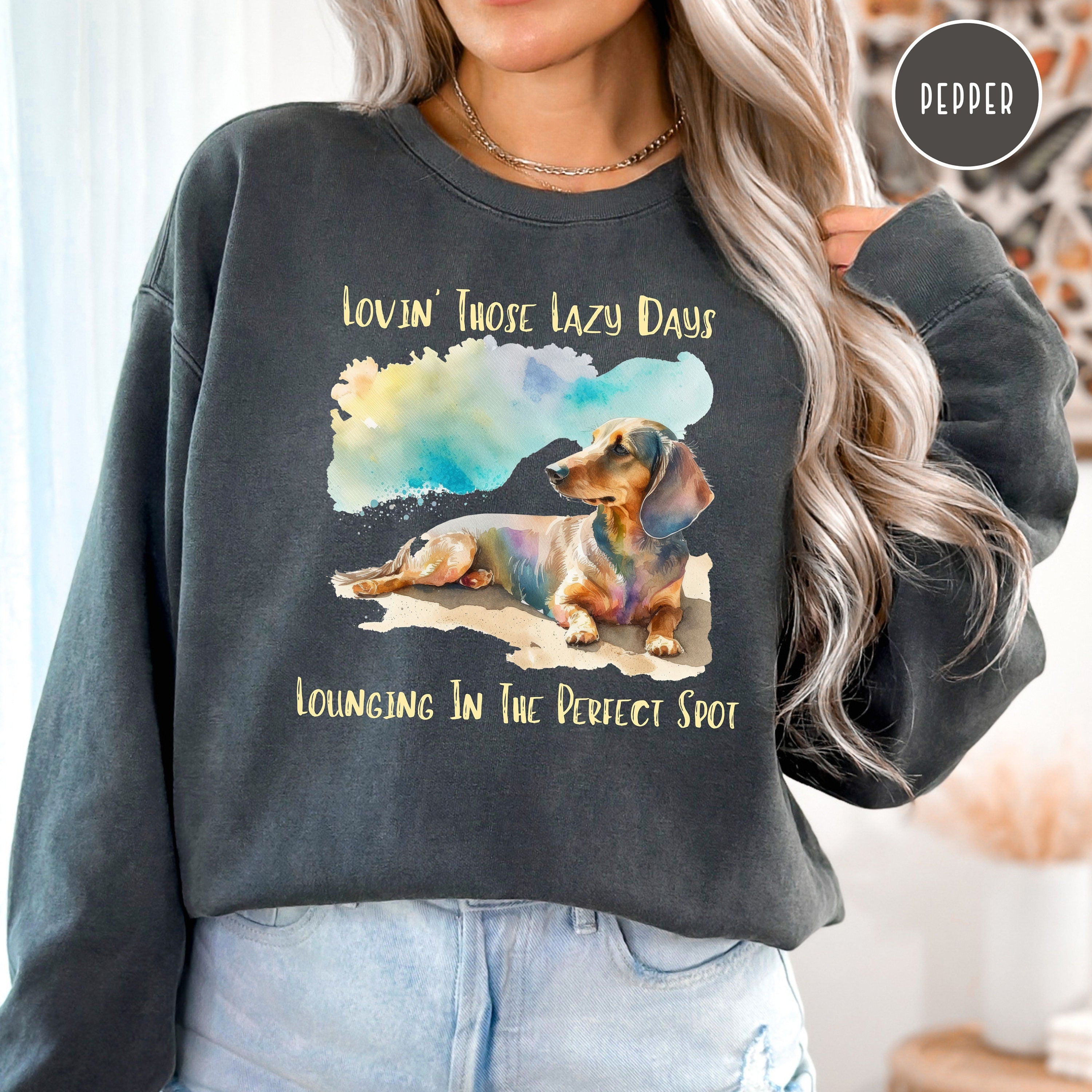 Dachshund Mom Comfort Colors® Sweatshirt