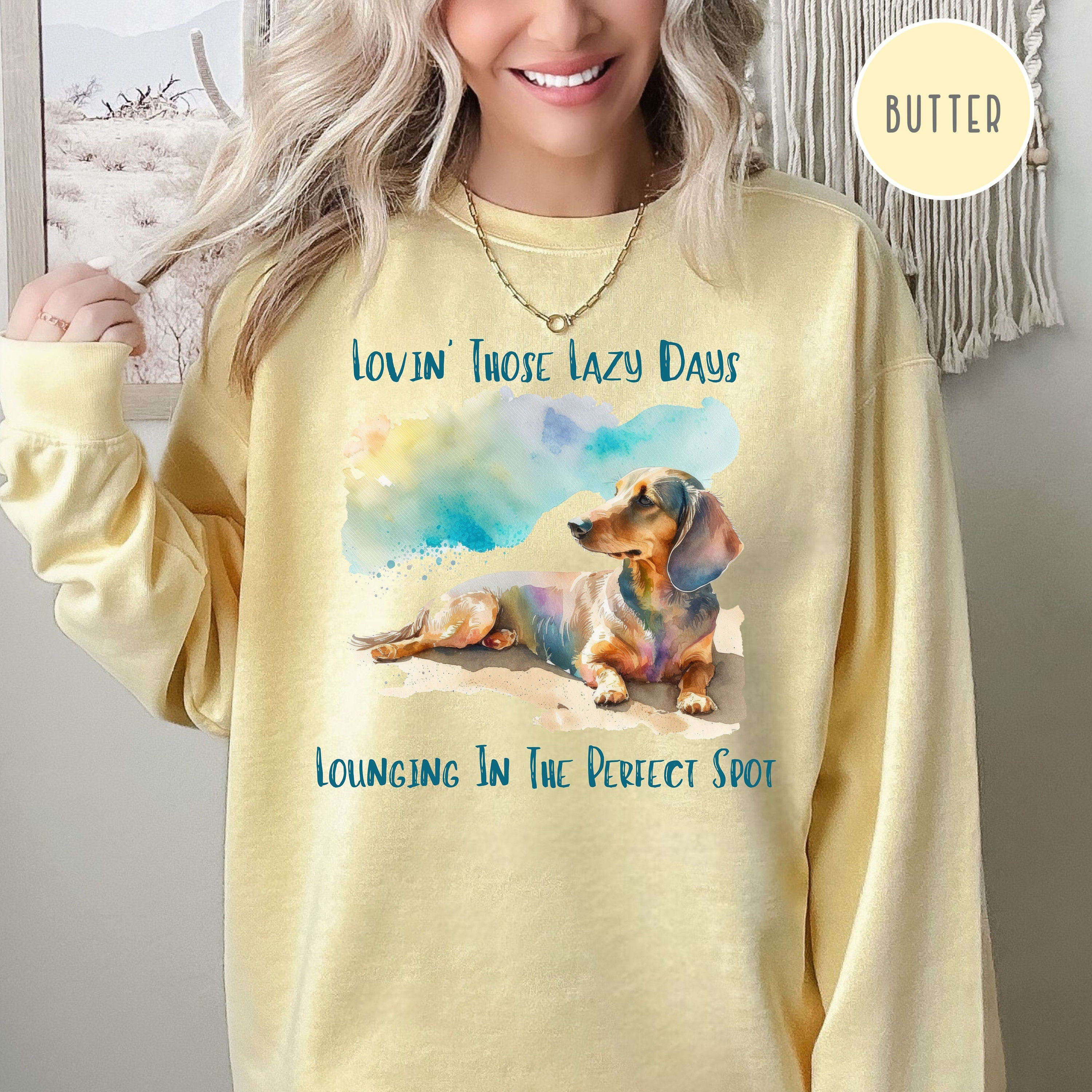 Dachshund Mom Comfort Colors® Sweatshirt