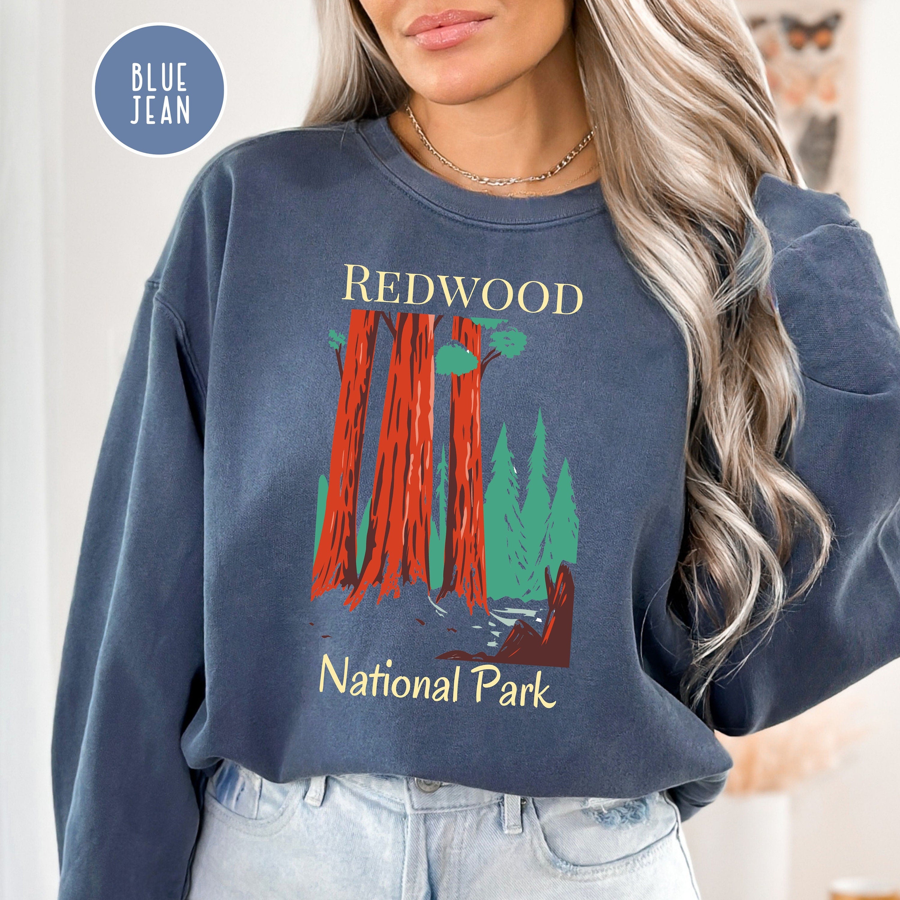 Redwood National Park California Comfort Colors® Sweatshirt