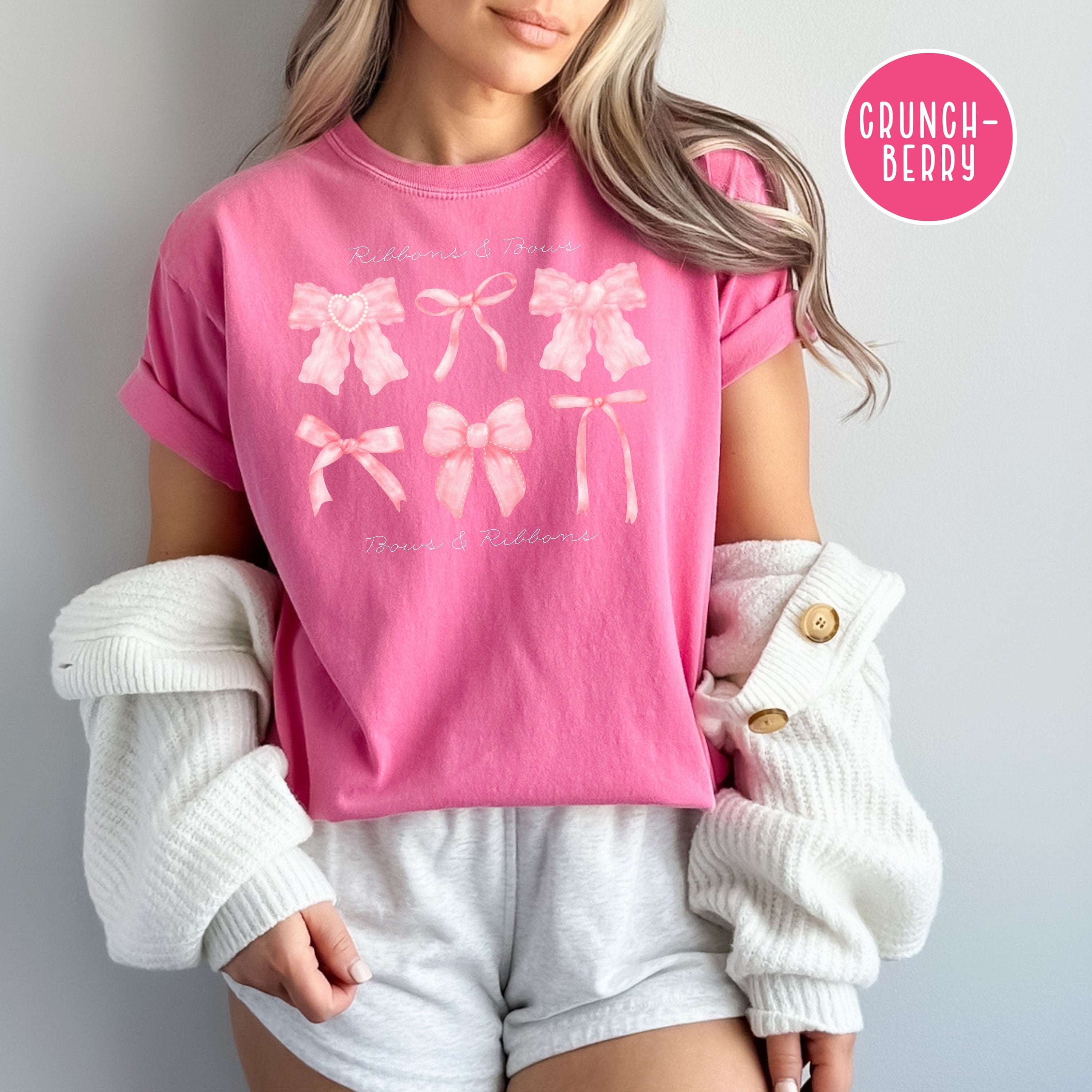 Coquette Ribbons and Bows Comfort Colors® Tee