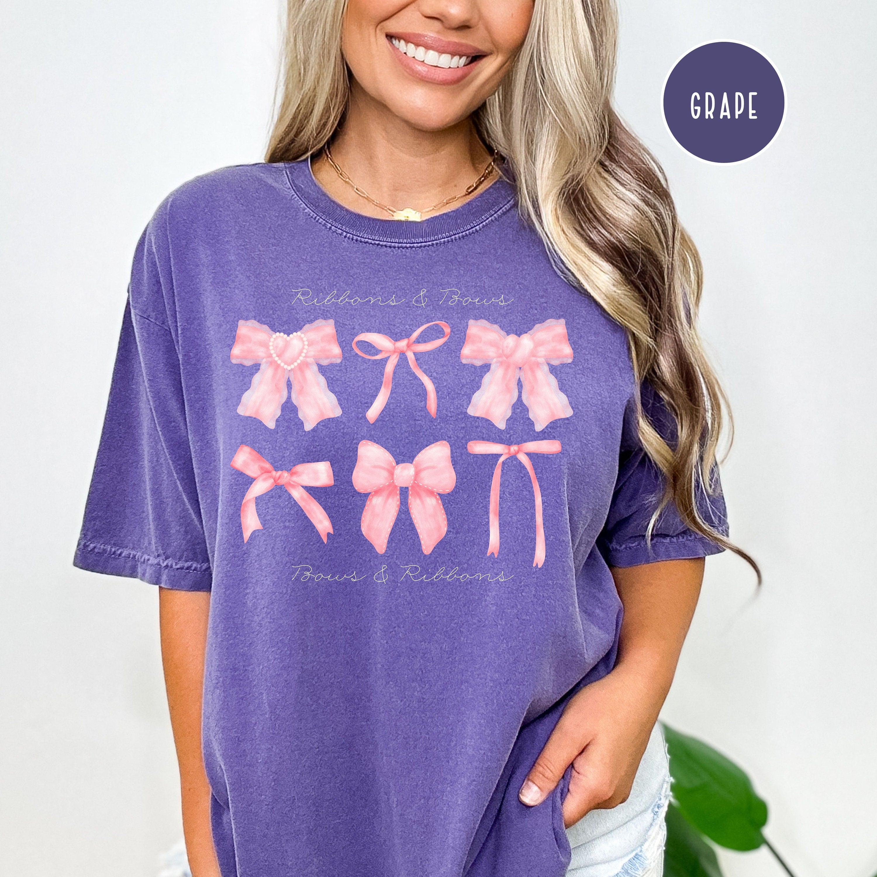 Coquette Ribbons and Bows Comfort Colors® Tee