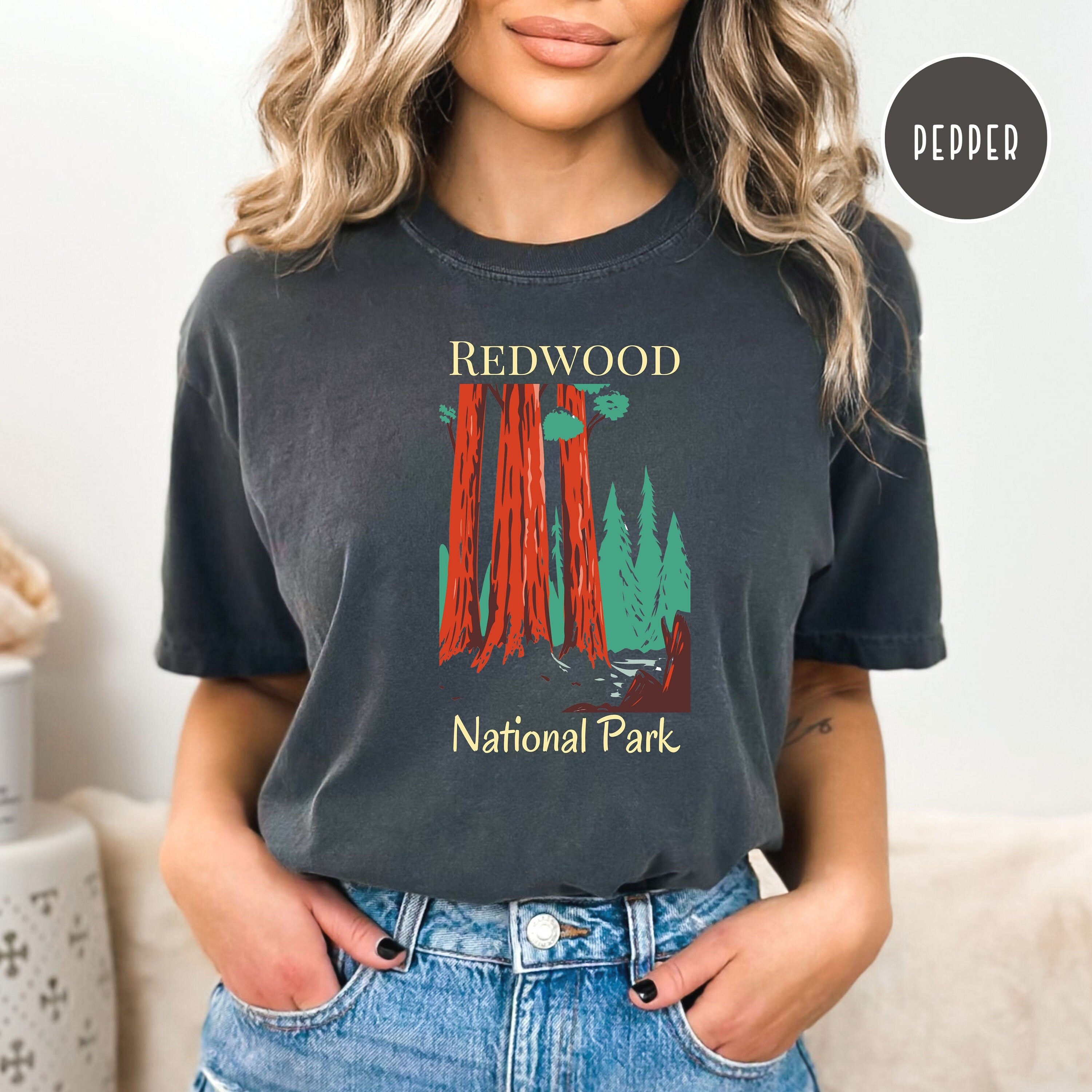 Redwood National Park California Comfort Colors® Tee