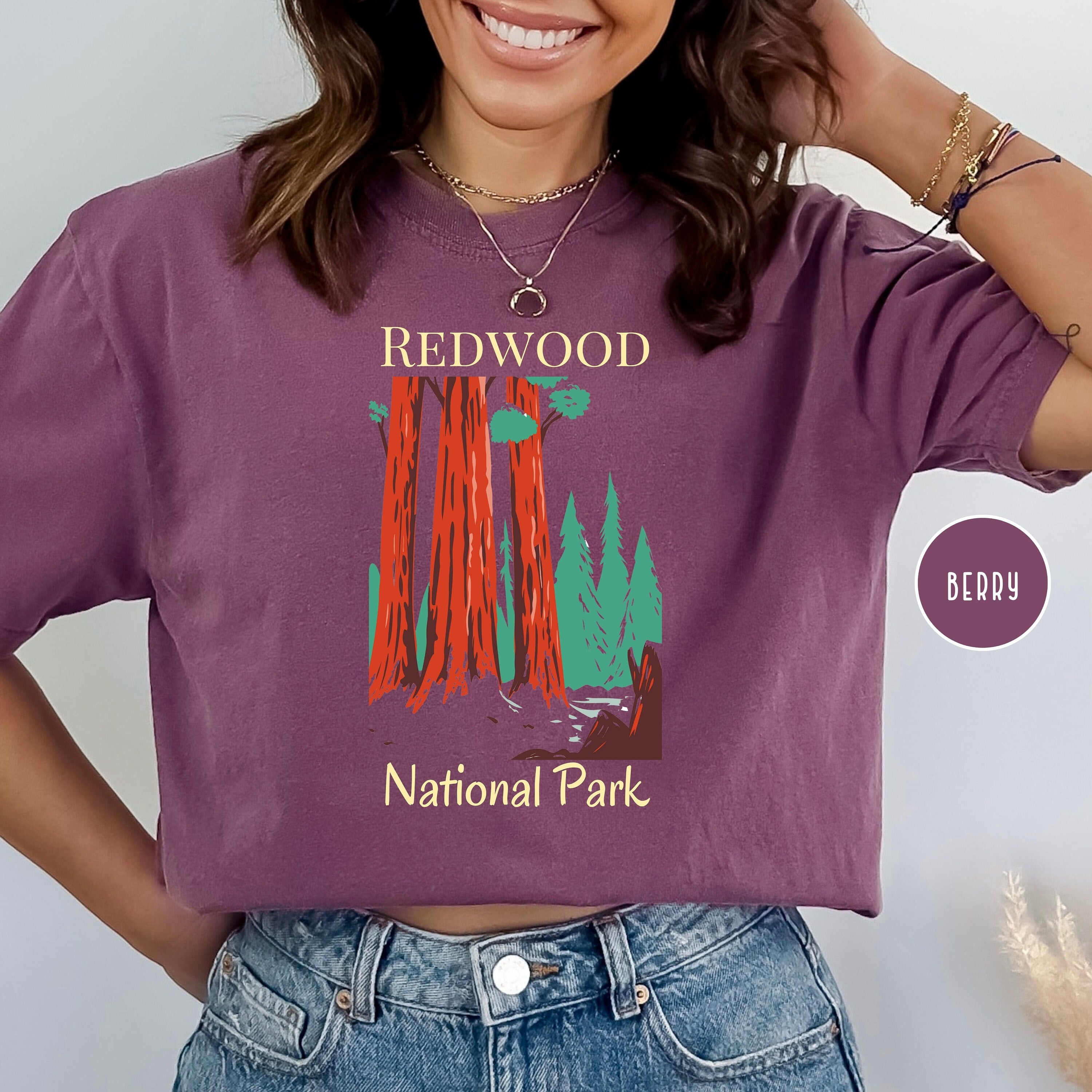 Redwood National Park California Comfort Colors® Tee