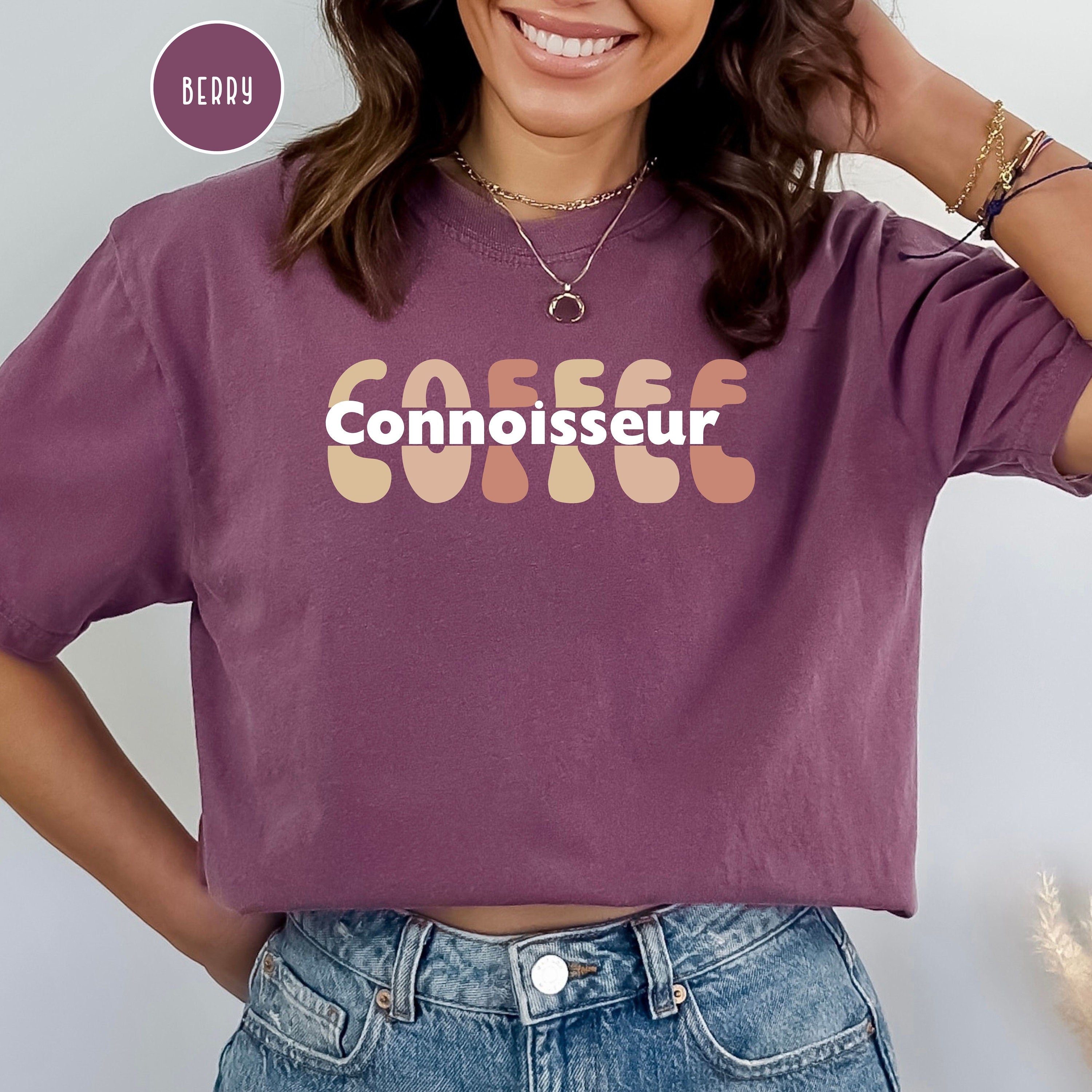 Coffee Connoisseur Comfort Colors® Coffee Barista Gift Shirt