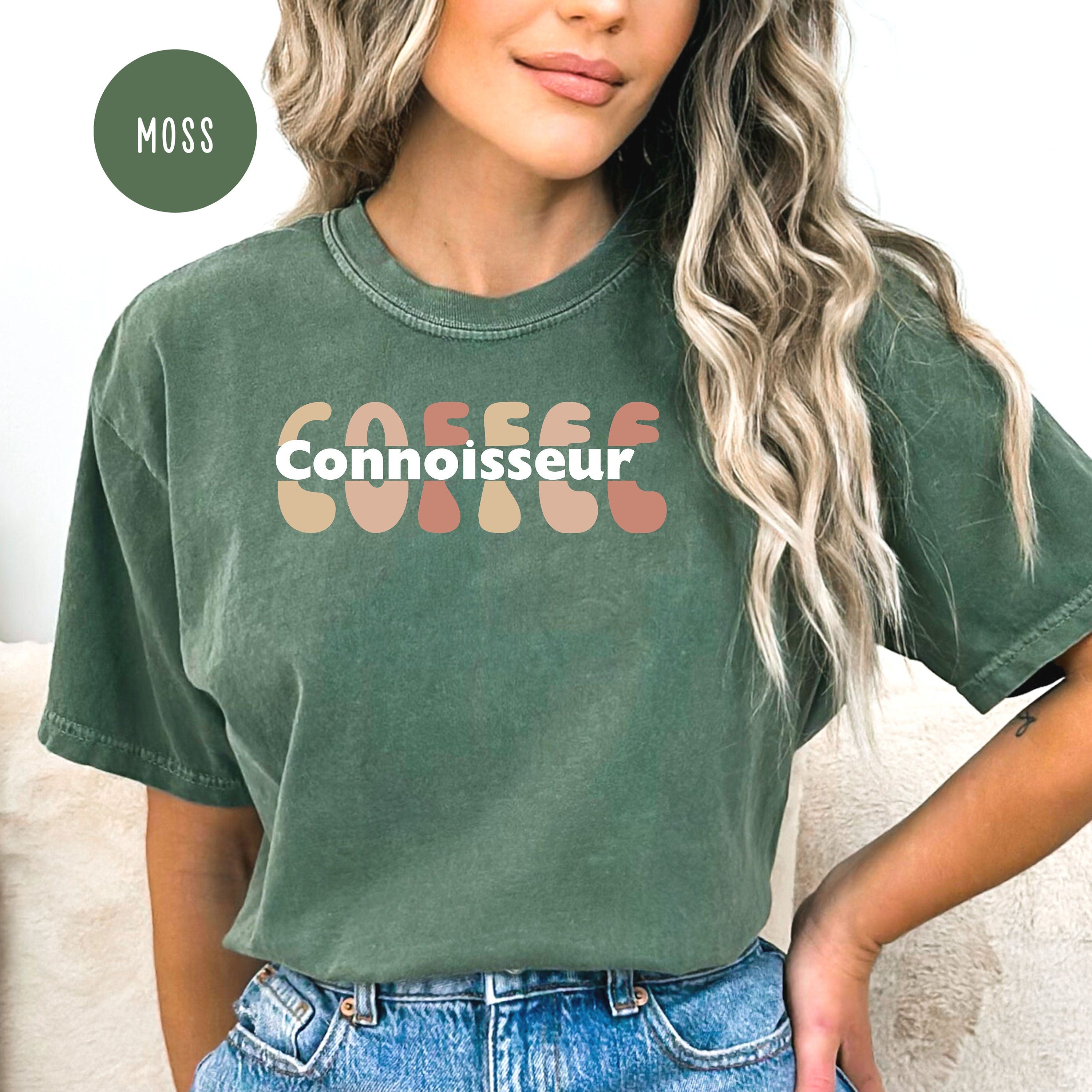 Coffee Connoisseur Comfort Colors® Coffee Barista Gift Shirt