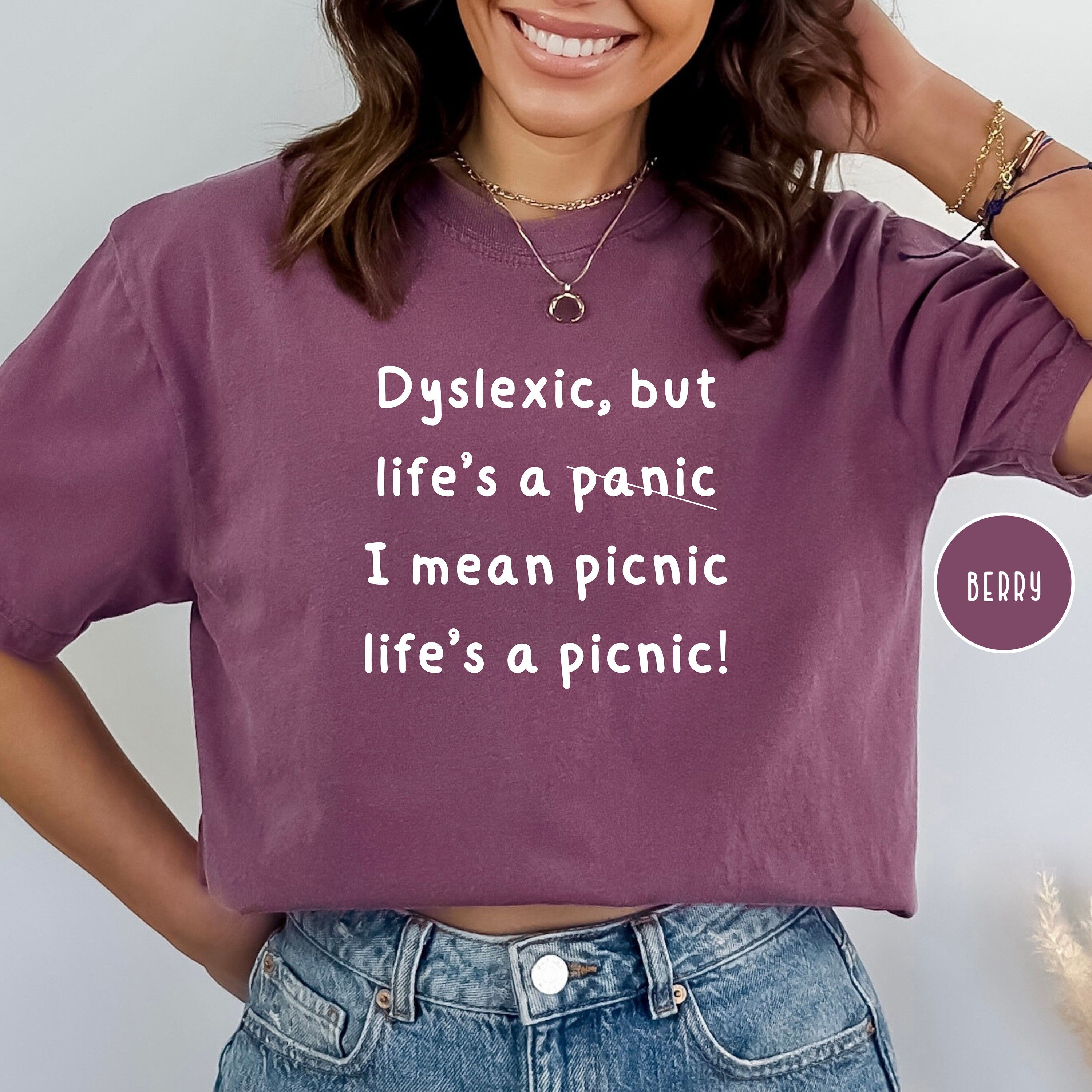 Dyslexia Awareness Comfort Colors® Tee