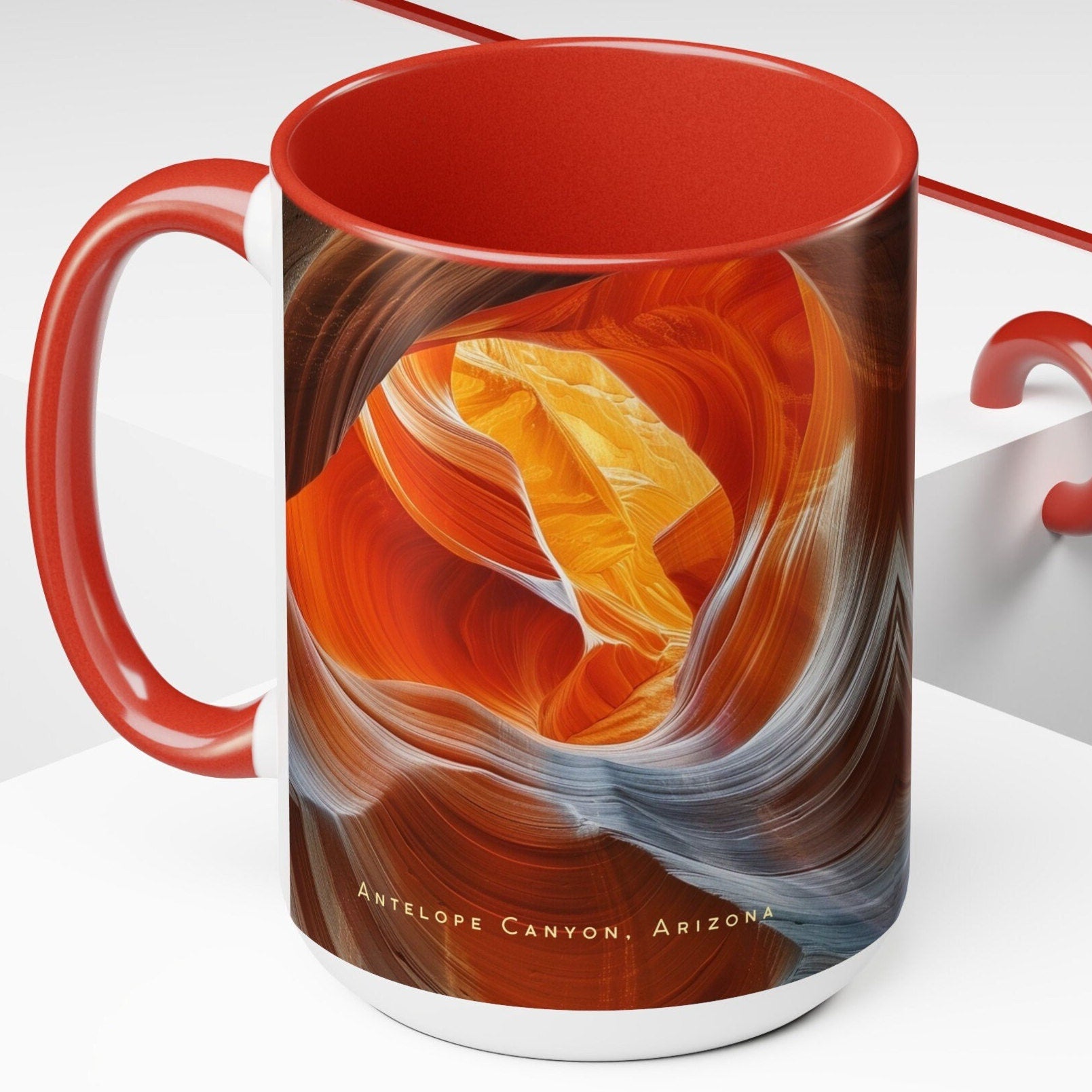 Antelope Canyon Arizona Ceramic 15oz Mug Wrap Around Design