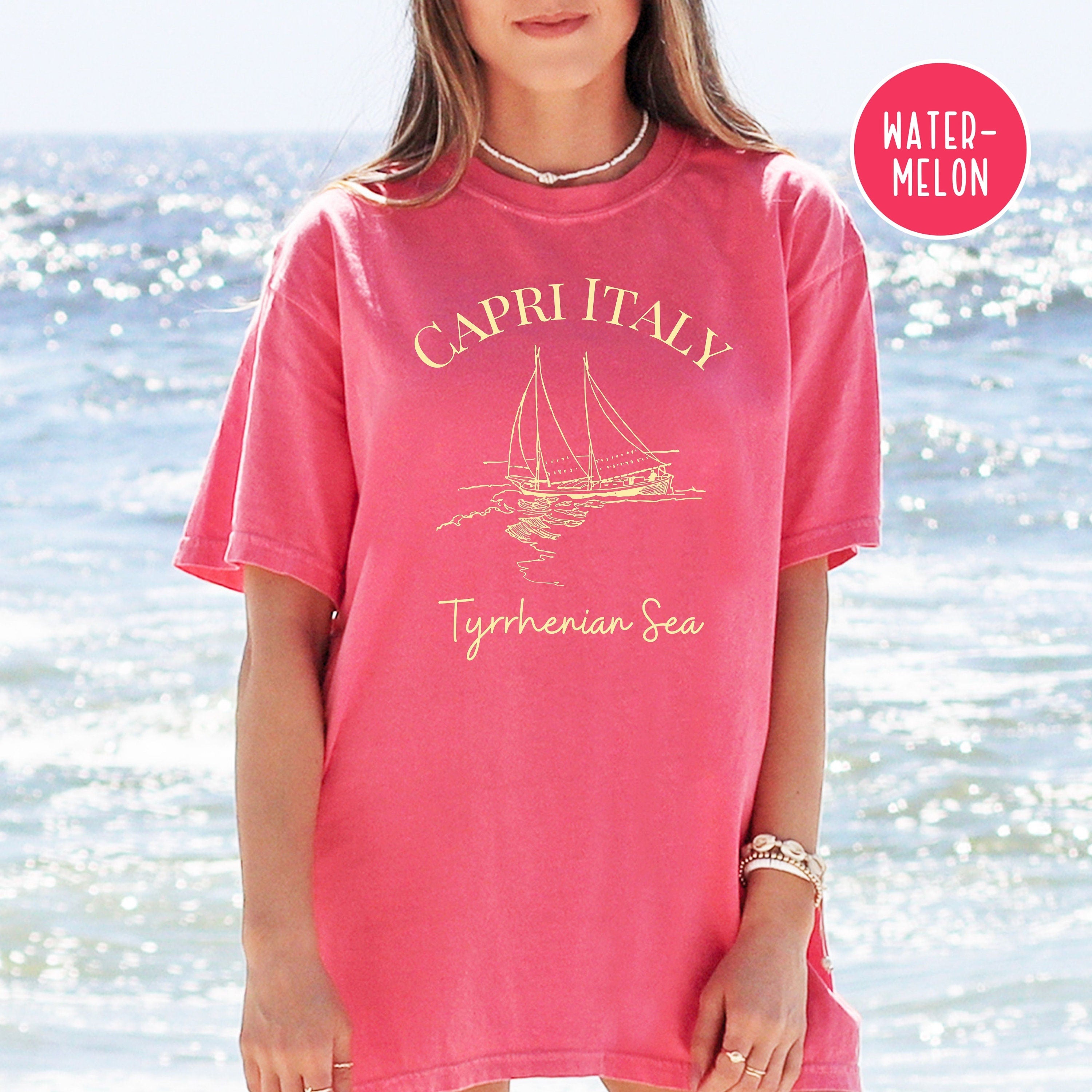 Capri Italy Comfort Colors® Gift Tee