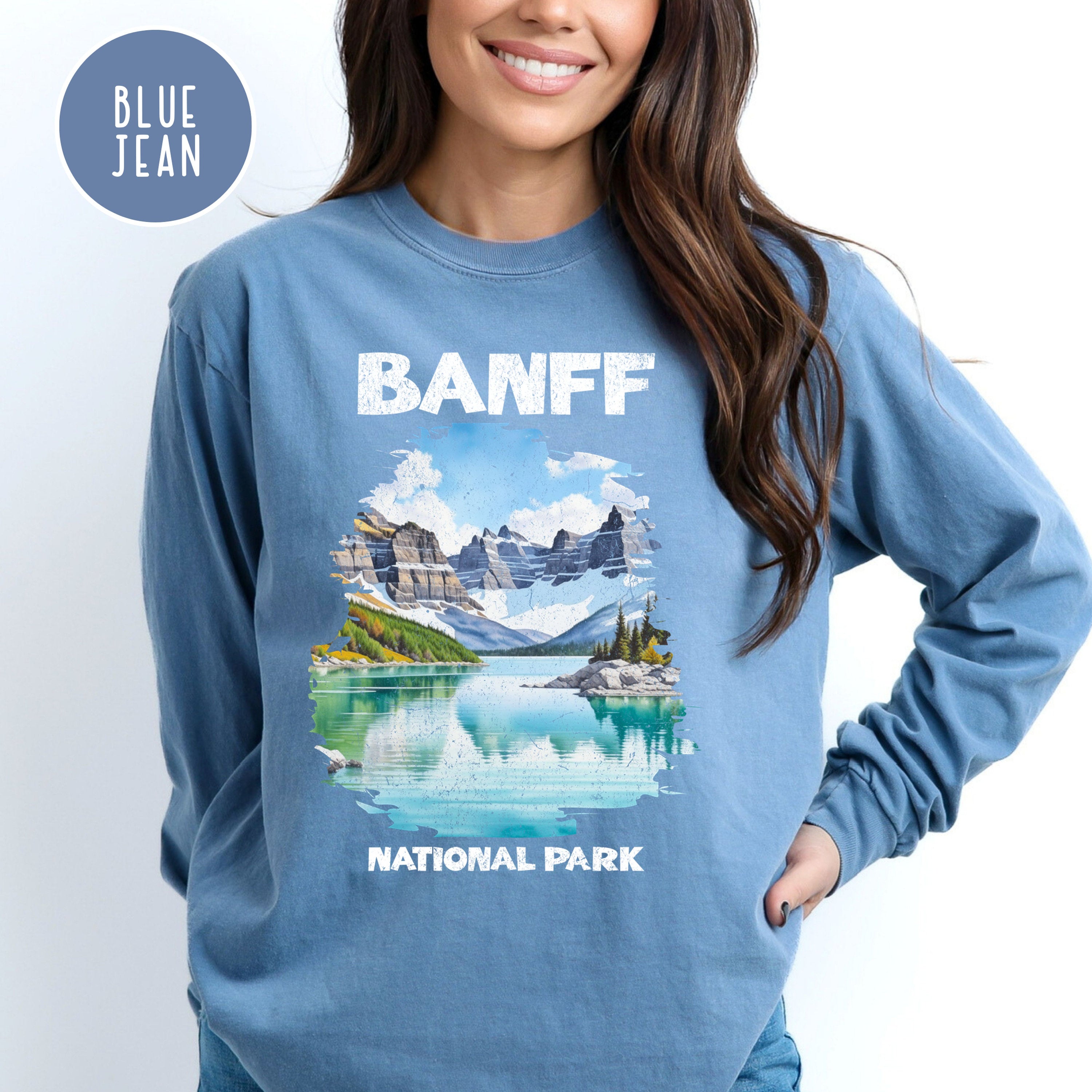 Banff National Park Comfort Colors® Long Sleeve Tee,