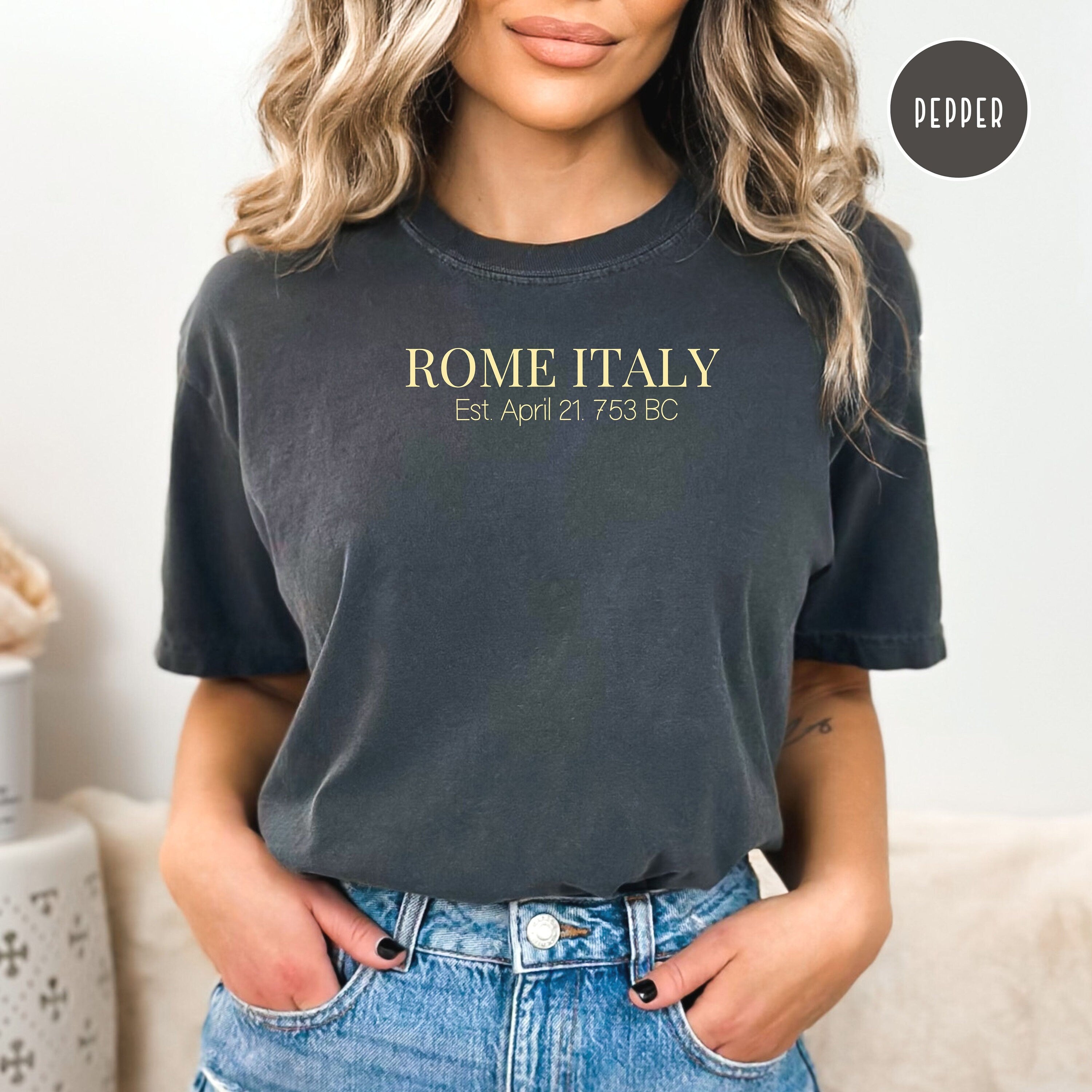 Rome Italy Comfort Colors® Tee