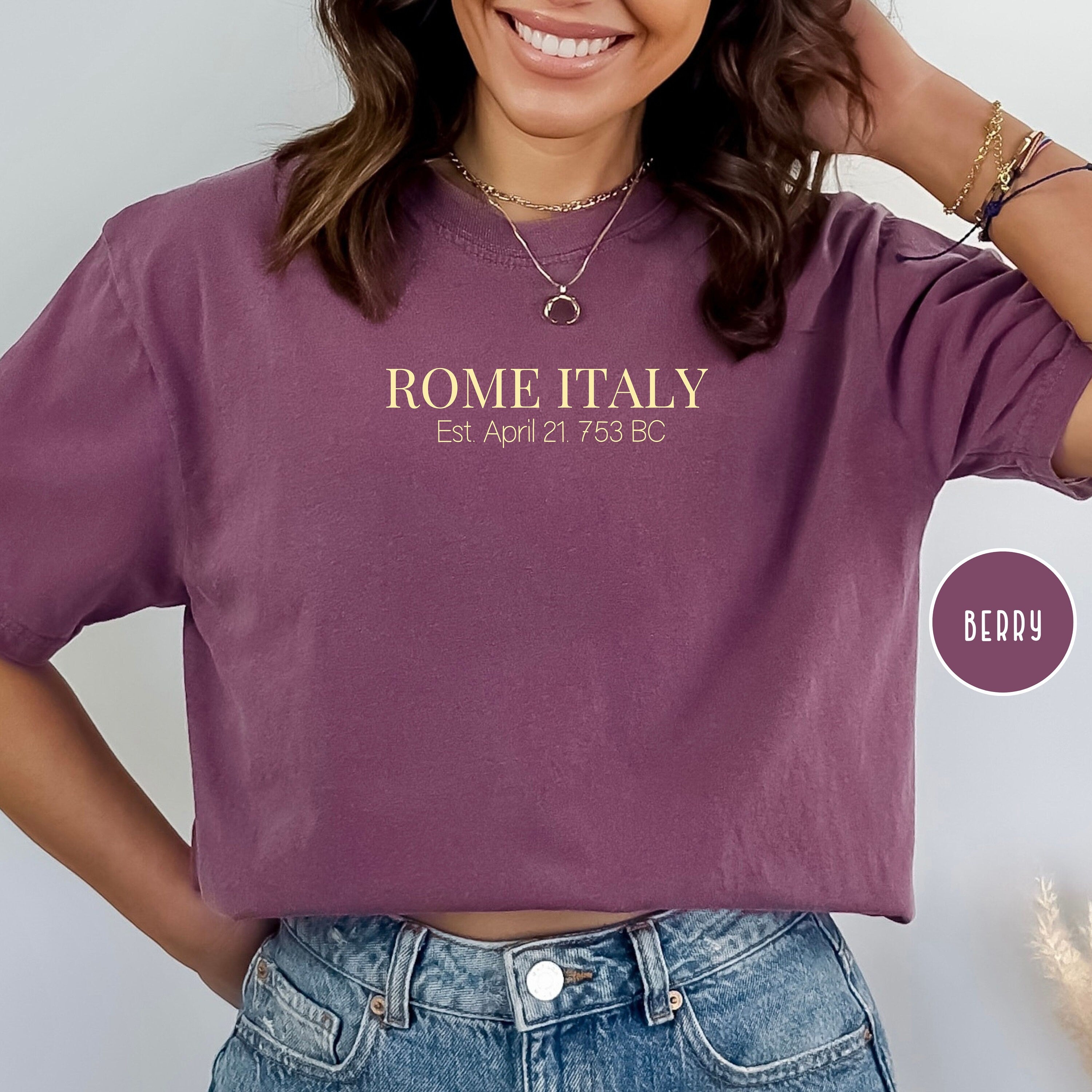 Rome Italy Comfort Colors® Tee