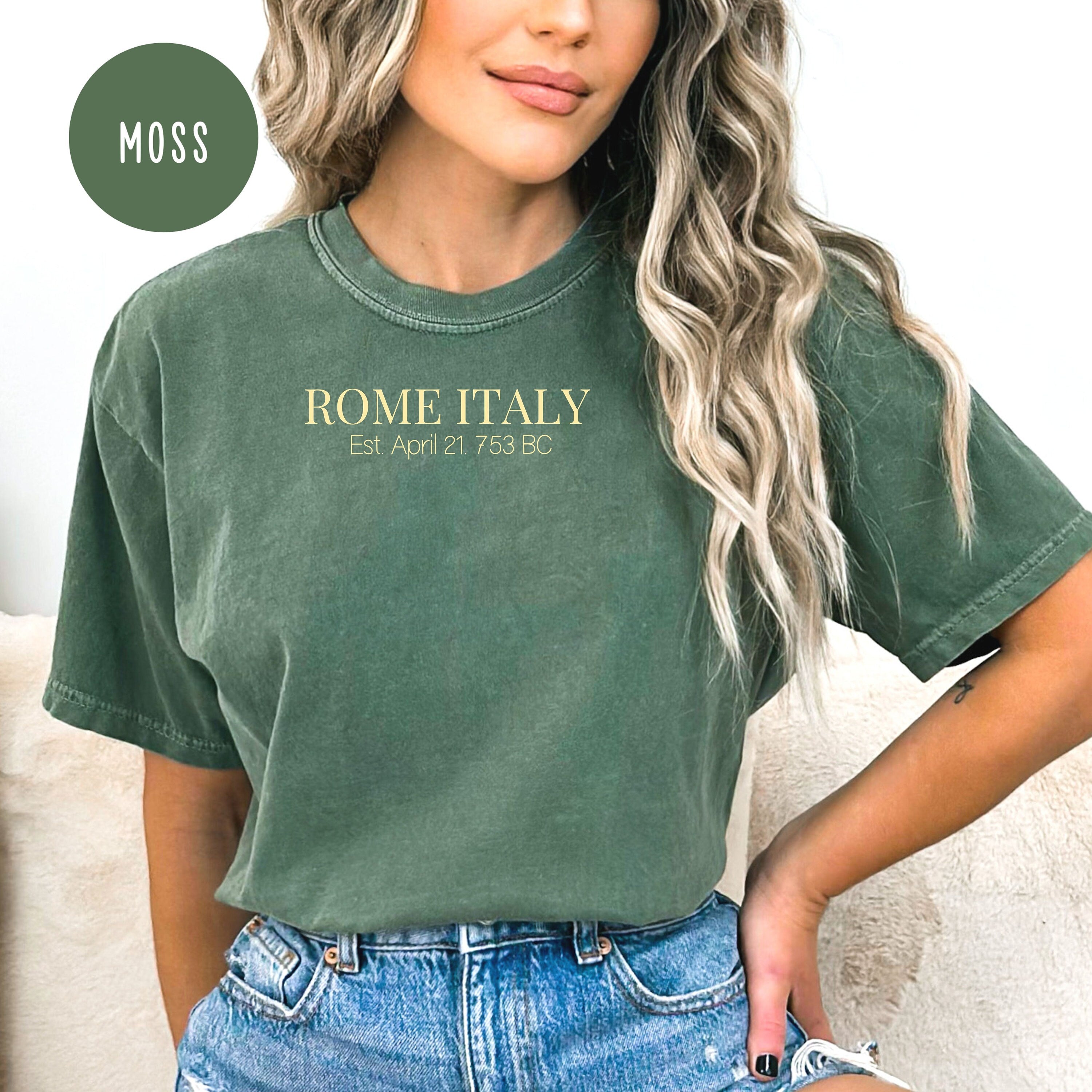 Rome Italy Comfort Colors® Tee