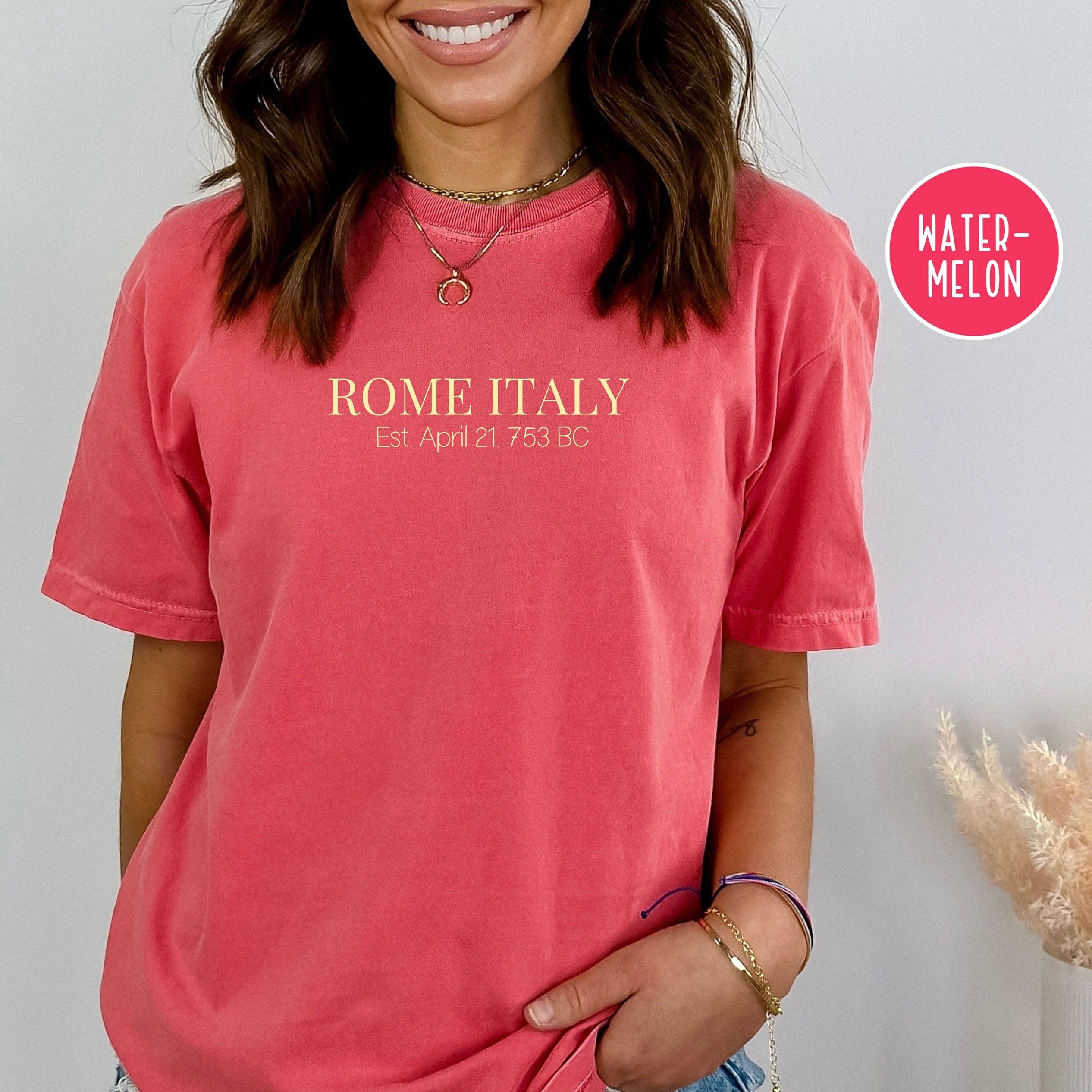 Rome Italy Comfort Colors® Tee