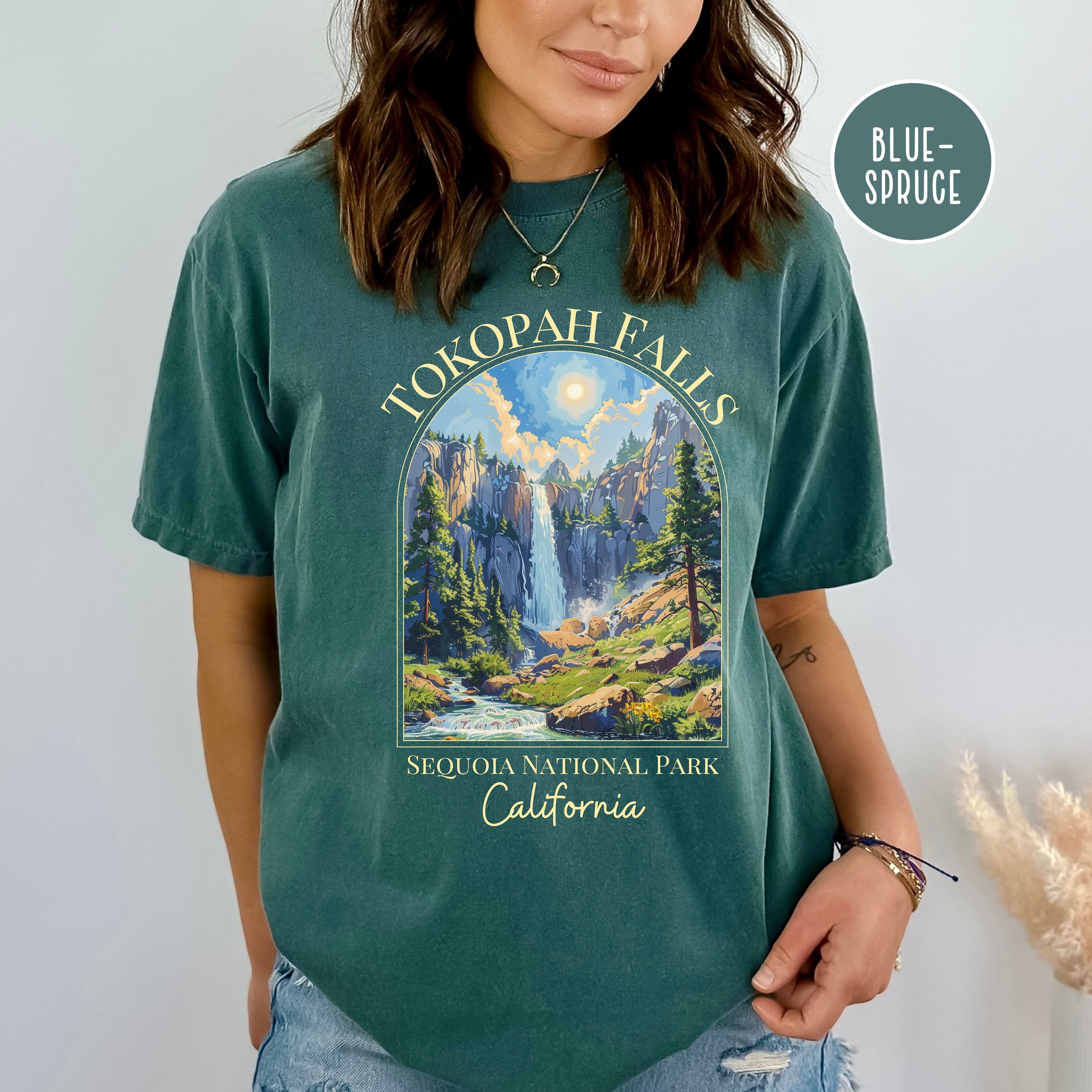 Sequoia National Park Topokah Falls Comfort Colors® Tee